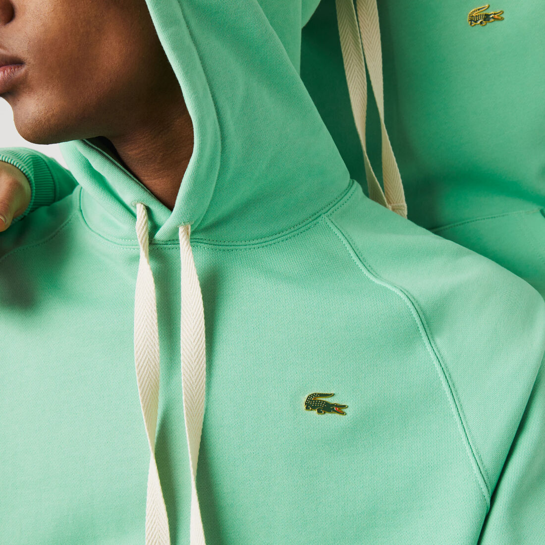 سويت شيرت قطني بغطاء رأس للجنسين مجموعة Lacoste LIVE سويت شيرت قطني بغطاء رأس للجنسين مجموعة Lacoste LIVE
