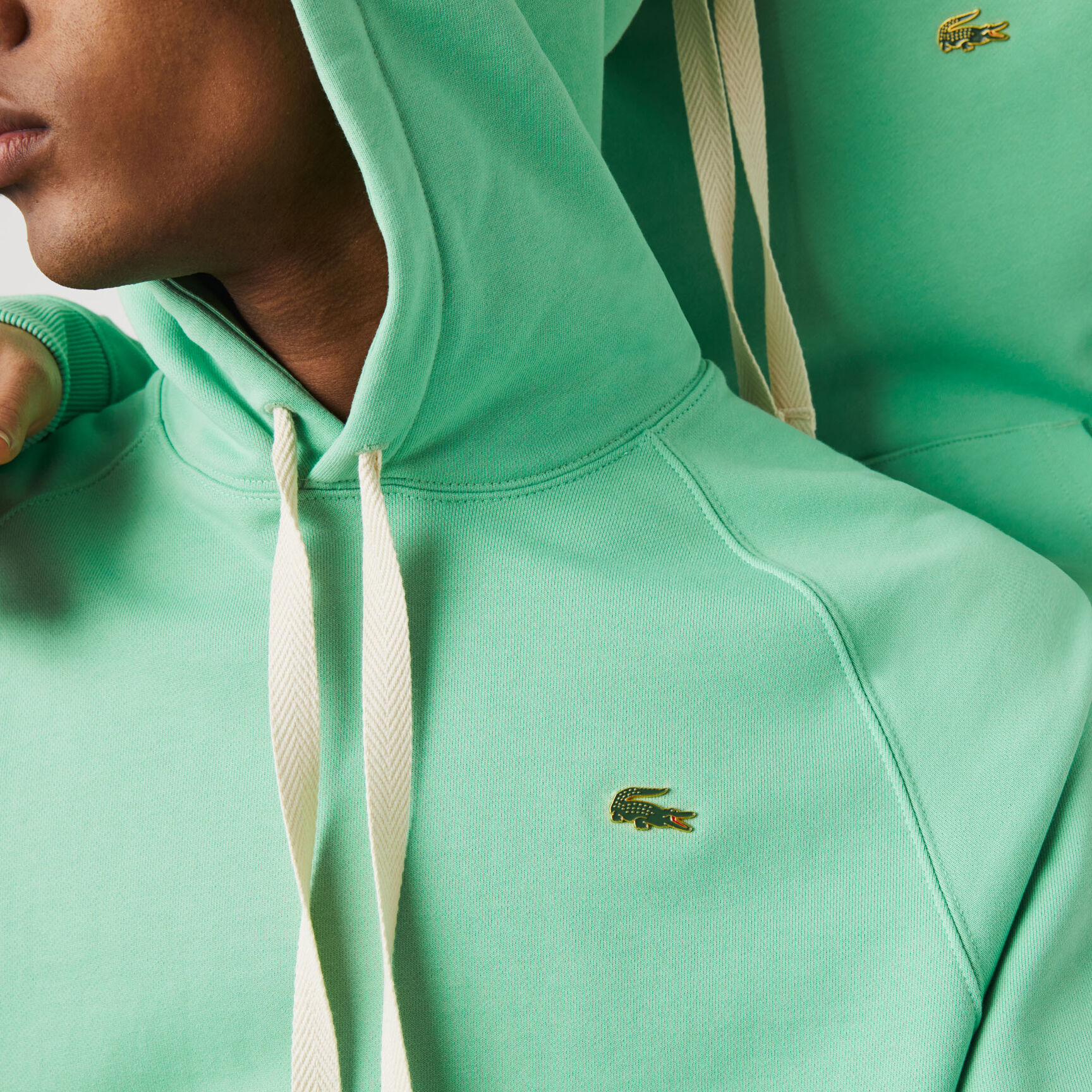 سويت شيرت قطني بغطاء رأس للجنسين مجموعة Lacoste LIVE سويت شيرت قطني بغطاء رأس للجنسين مجموعة Lacoste LIVE