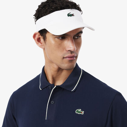 lacoste heat regulating mini pique golf polo shirt