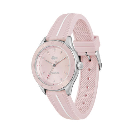 Women's Pink Silicone Watch
