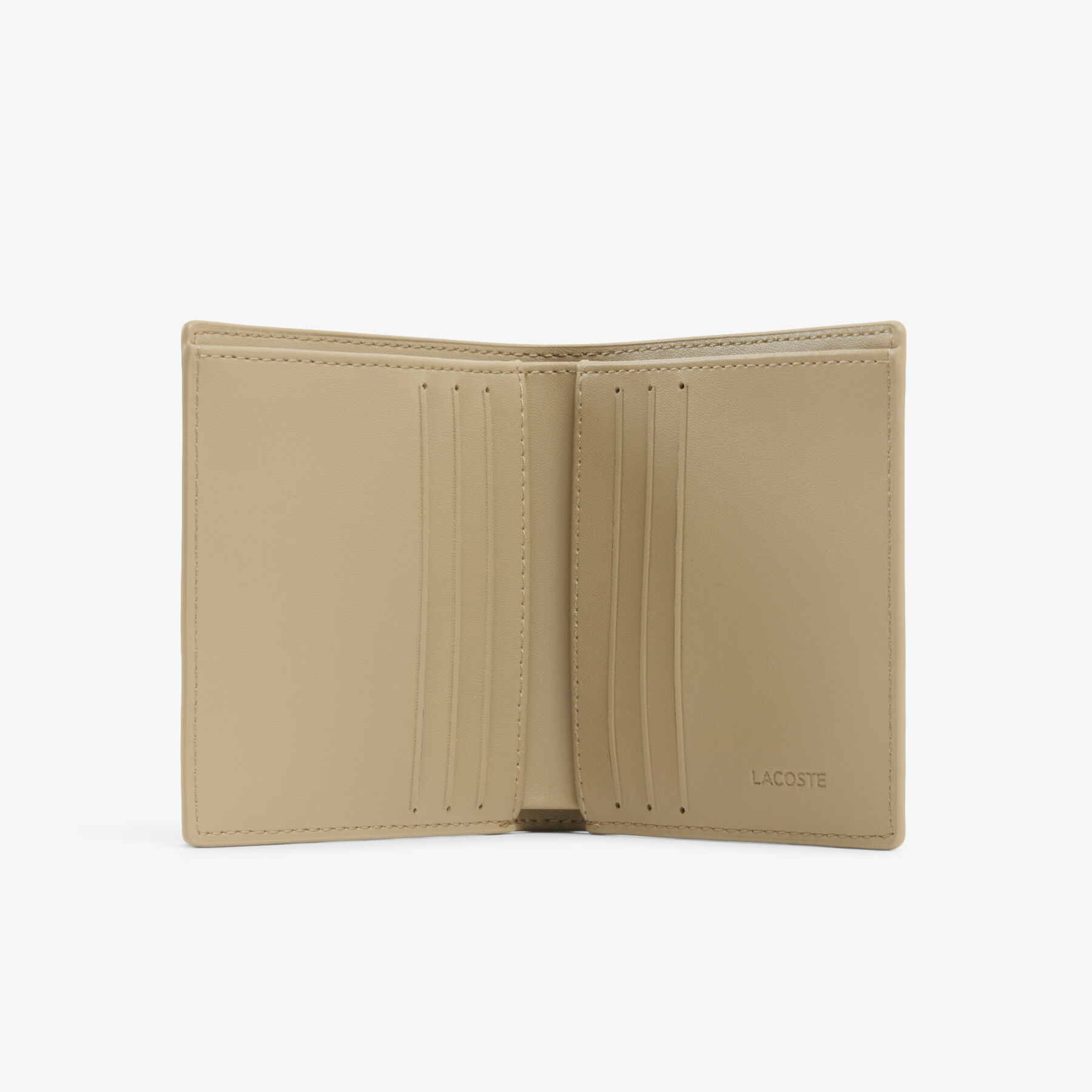 محفظة جلدية صغيرة بنقش أحادي اللون Monogram Compact Leather Billfold - NH4575MR-C87