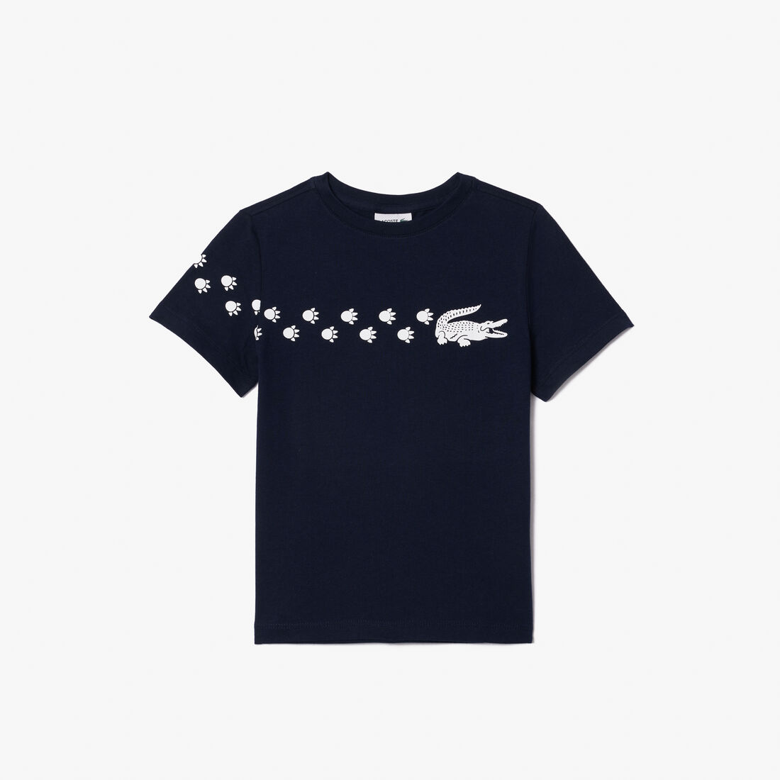 Croc Print Cotton T-shirt - TJ7950-00-166