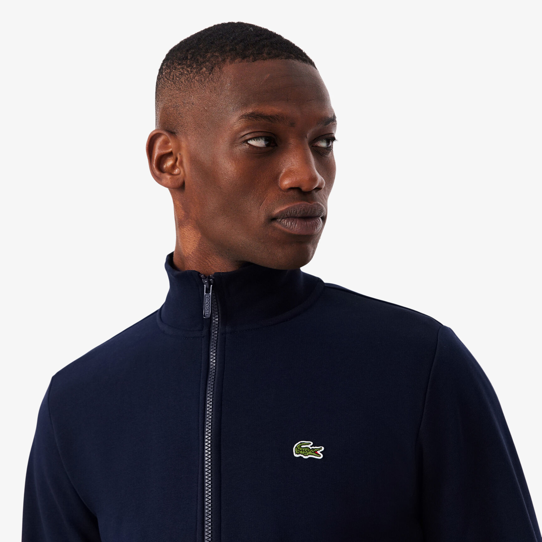 Zip-Up High Neck Fleece Sweatshirt - SH9622-00-166