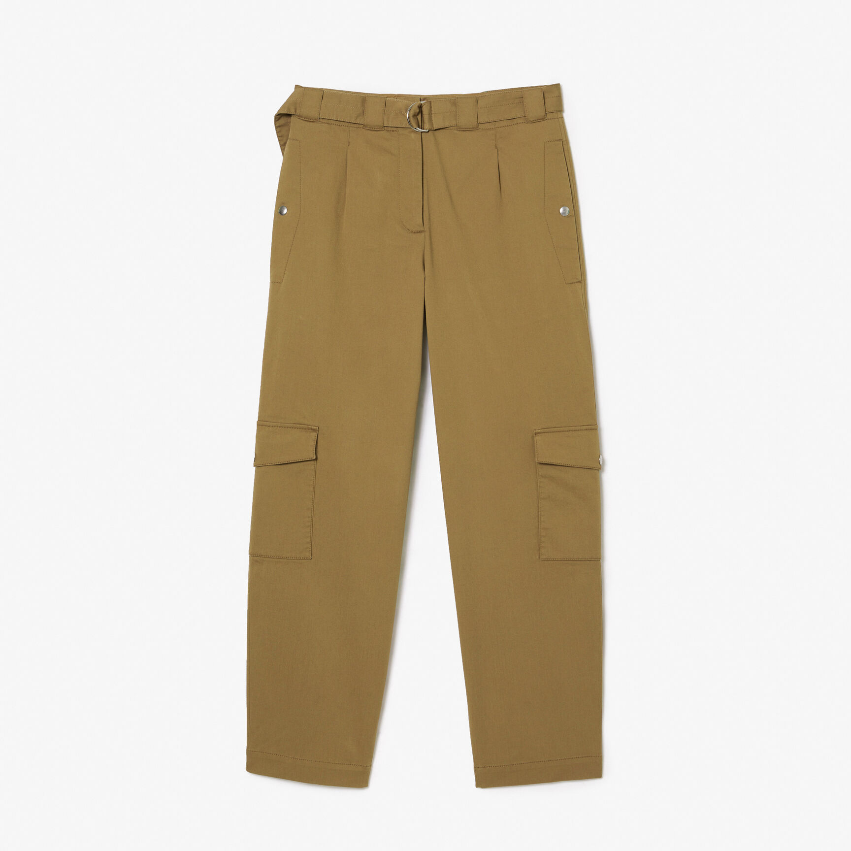 قميص لاكوست × باندير بوبلين قطني مخطط Stretch Cotton Gabardine Cargo Pants - HF0787-00-SIX