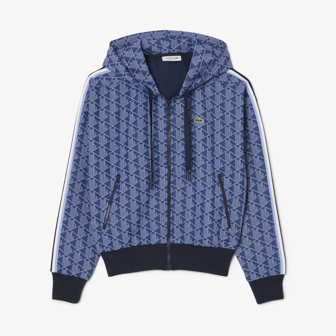 Jacquard Monogram Hoodie - SF7606-00-AIT