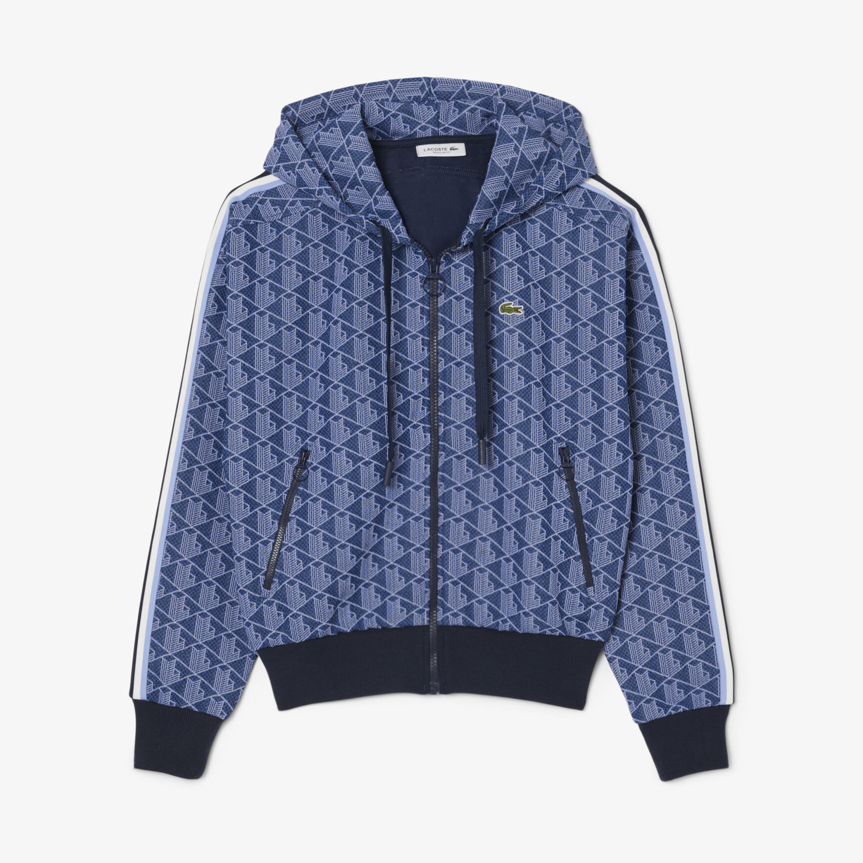 Jacquard Monogram Hoodie - SF7606-00-AIT