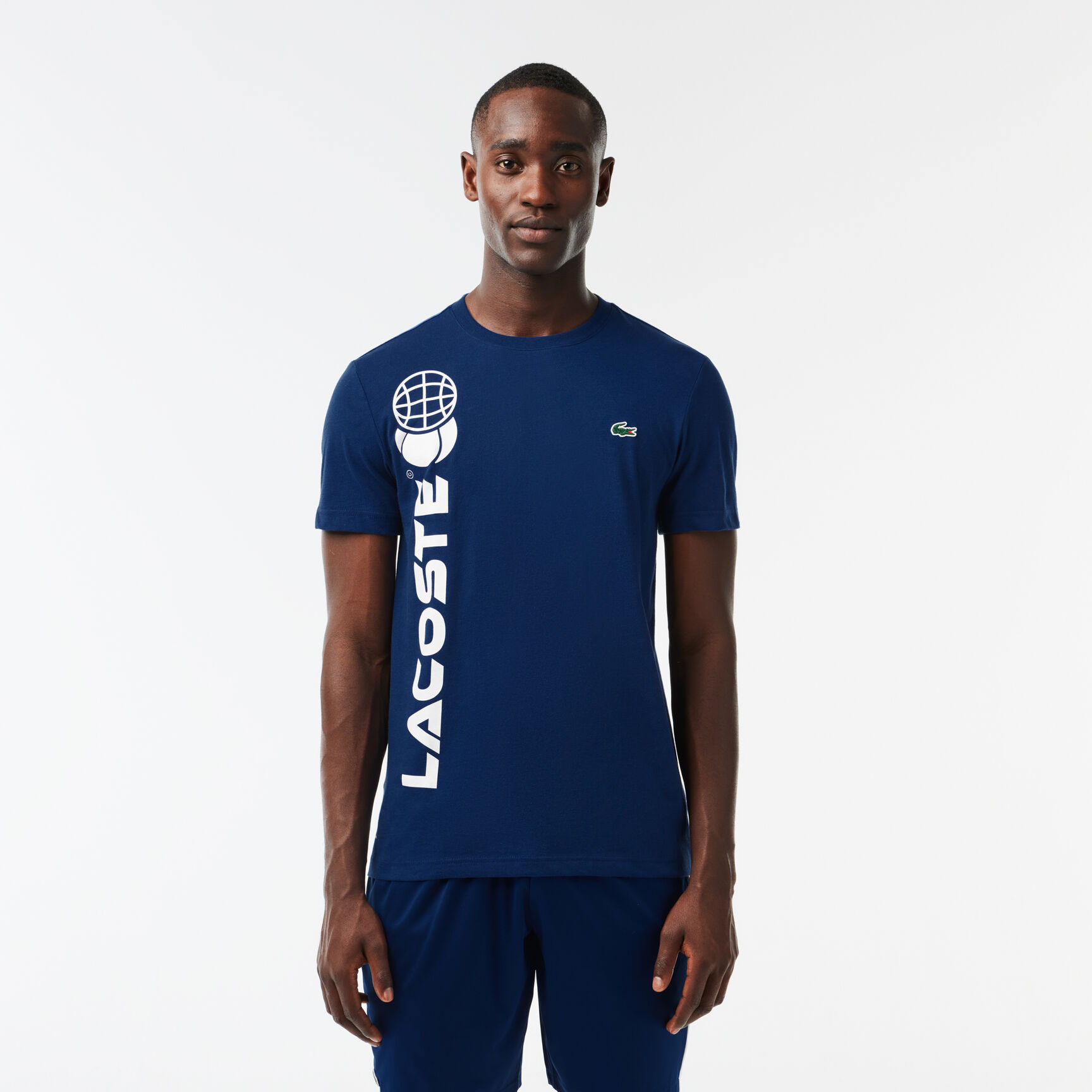 Lacoste Tennis x Daniil Medvedev Regular Fit T-shirt Lacoste Tennis x Daniil Medvedev Regular Fit T-shirt - TH1795-00-F9F