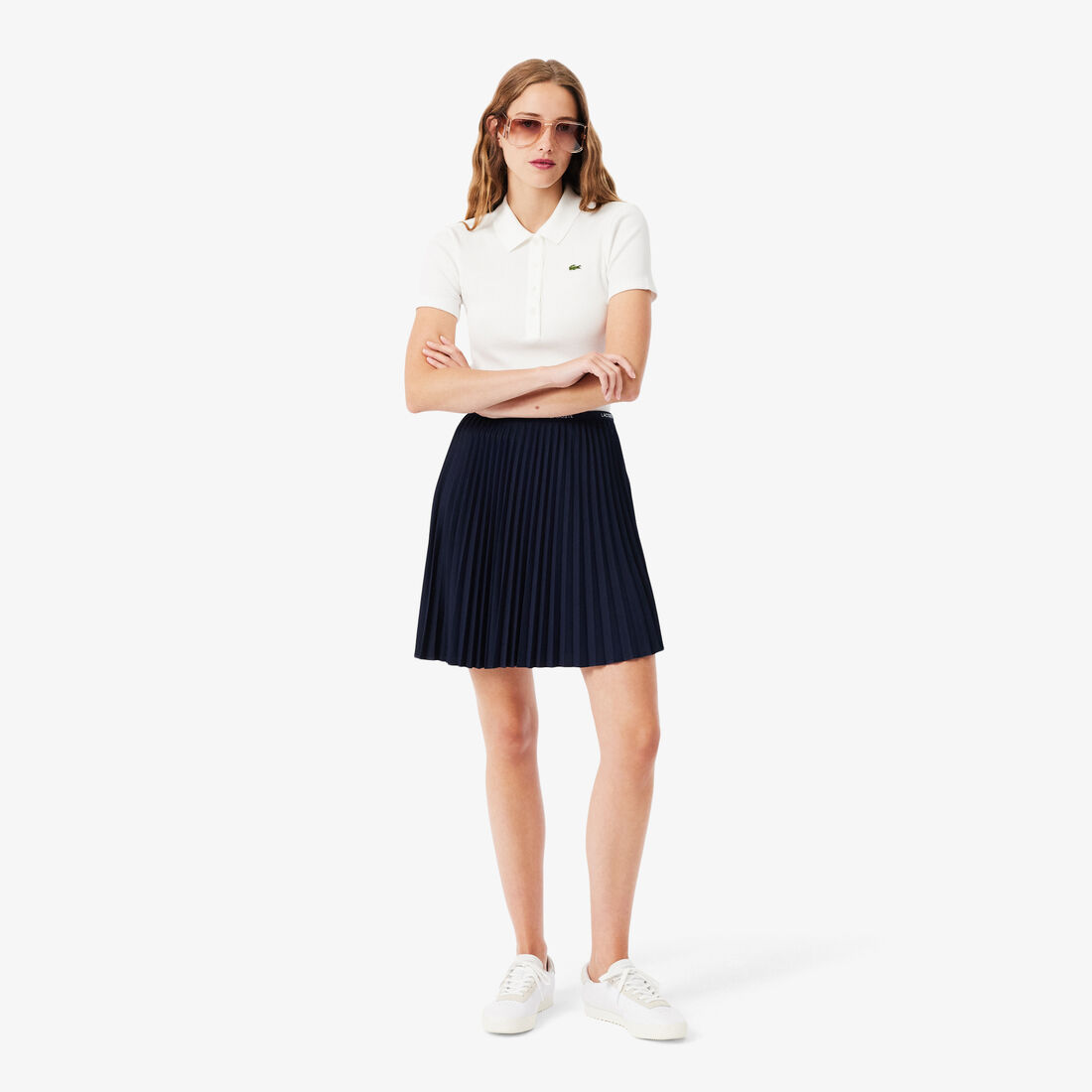Short Pleated Skirt - JF1403-00-166