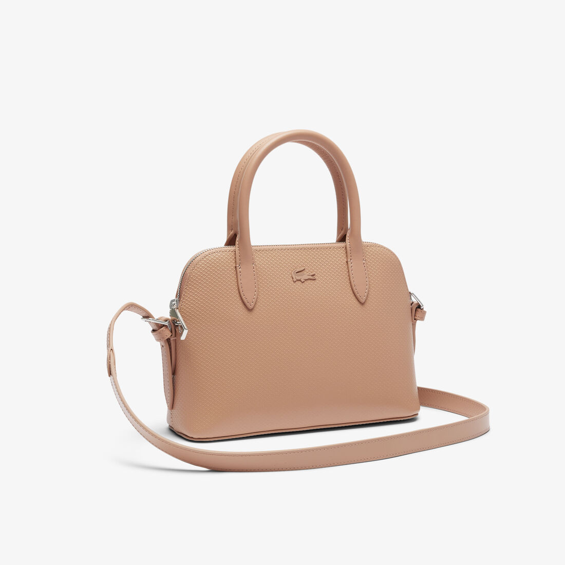 lacoste small pique leather chantaco bugatti bag