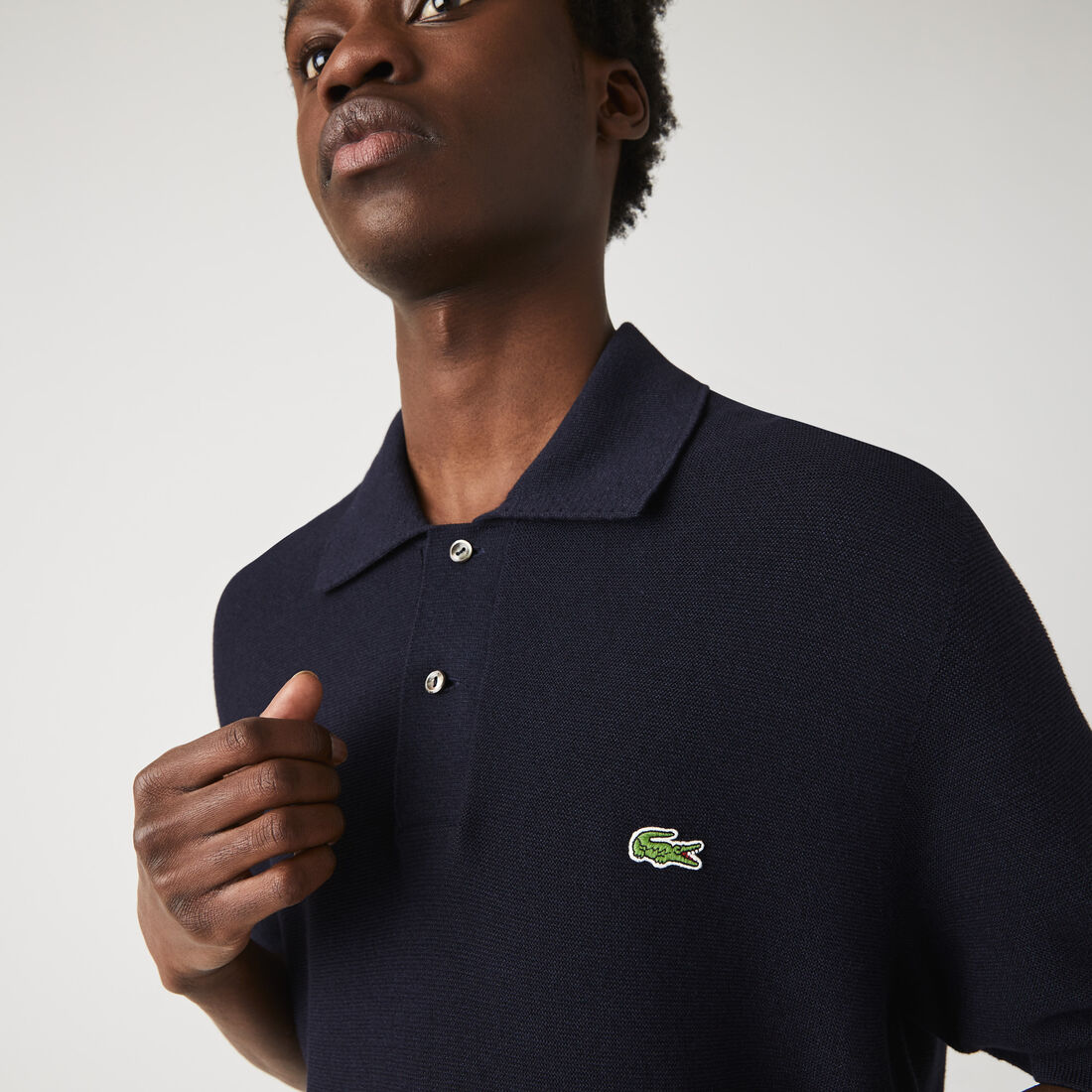 Men's Lacoste New Classic Cotton Polo Shirt Men's Lacoste New Classic Cotton Polo Shirt