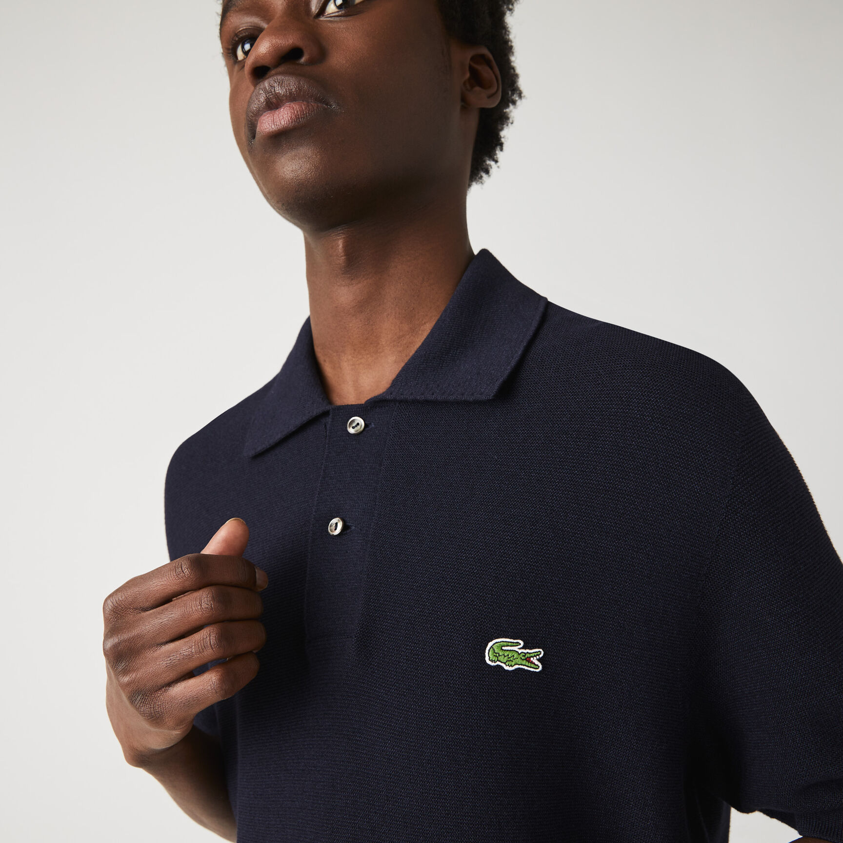 Men's Lacoste New Classic Cotton Polo Shirt Men's Lacoste New Classic Cotton Polo Shirt