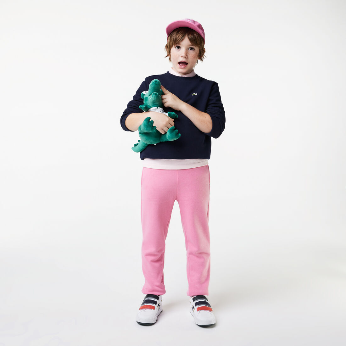 Kids' Lacoste Organic Cotton Flannel Sweatshirt - SJ5284-00-166