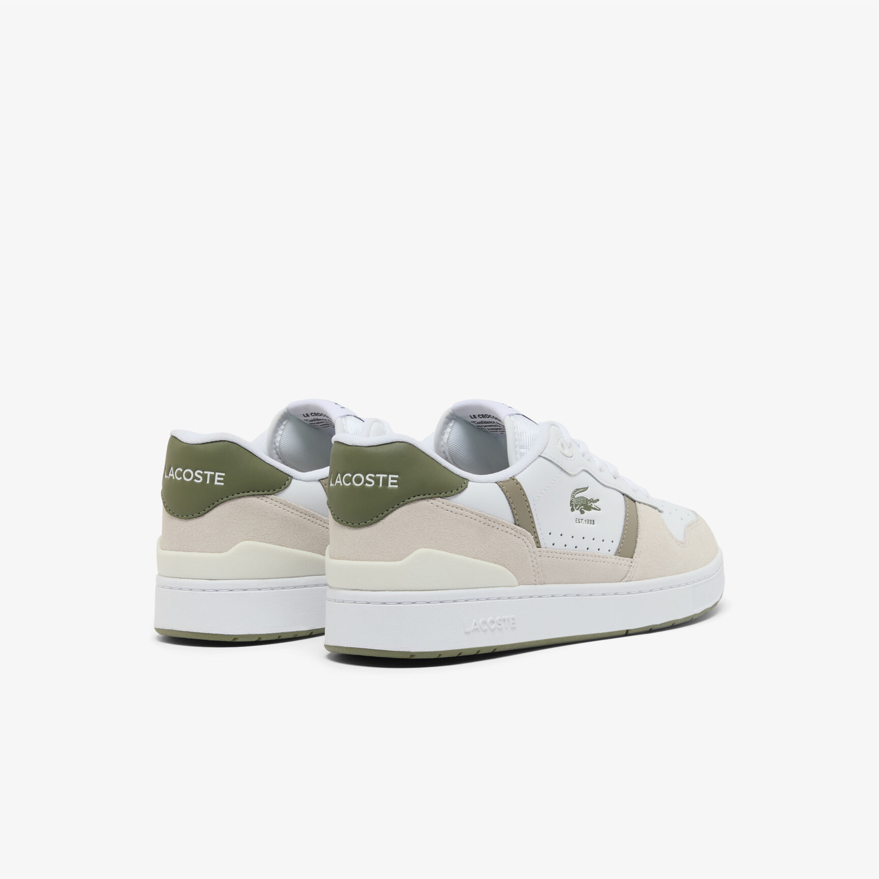 Men's T-Clip Set Leather Sneakers - 50SMA0185-2H4