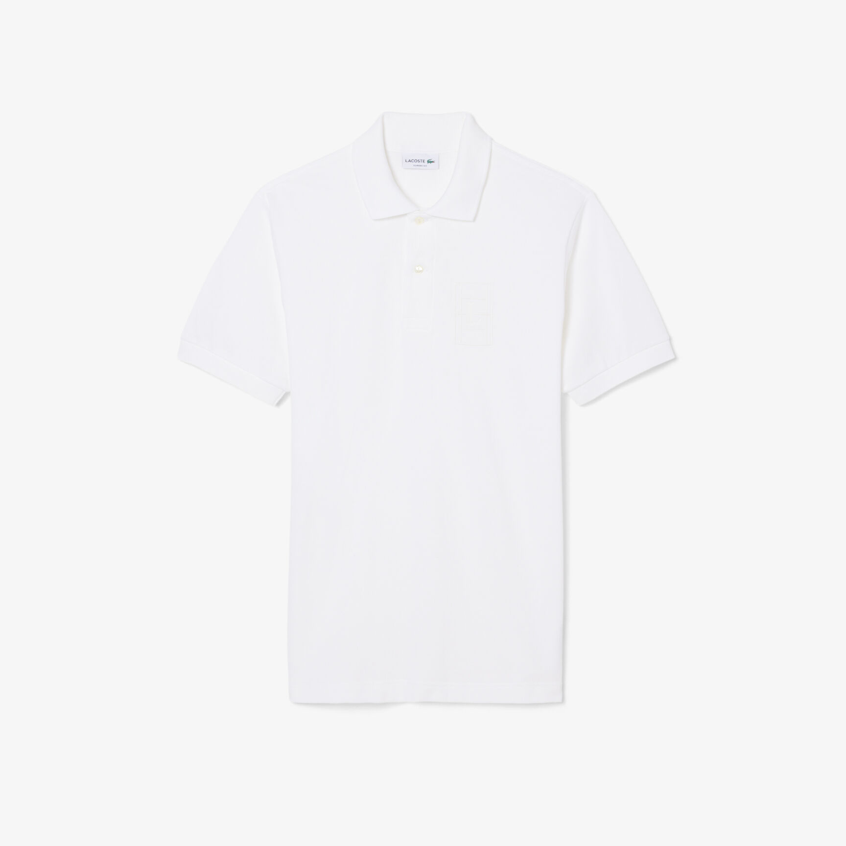 Classic Fit Embroidery Detail Petit Pique Polo Shirt Classic Fit Embroidery Detail Petit Pique Polo Shirt - PH1751-00-001
