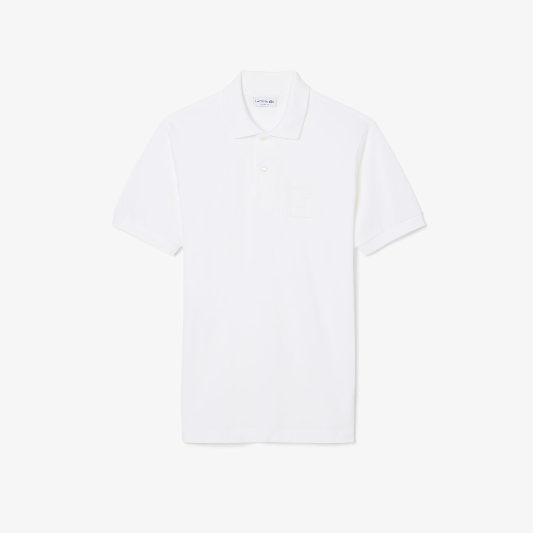 Classic Fit Embroidery Detail Petit Pique Polo Shirt Classic Fit Embroidery Detail Petit Pique Polo Shirt - PH1751-00-001