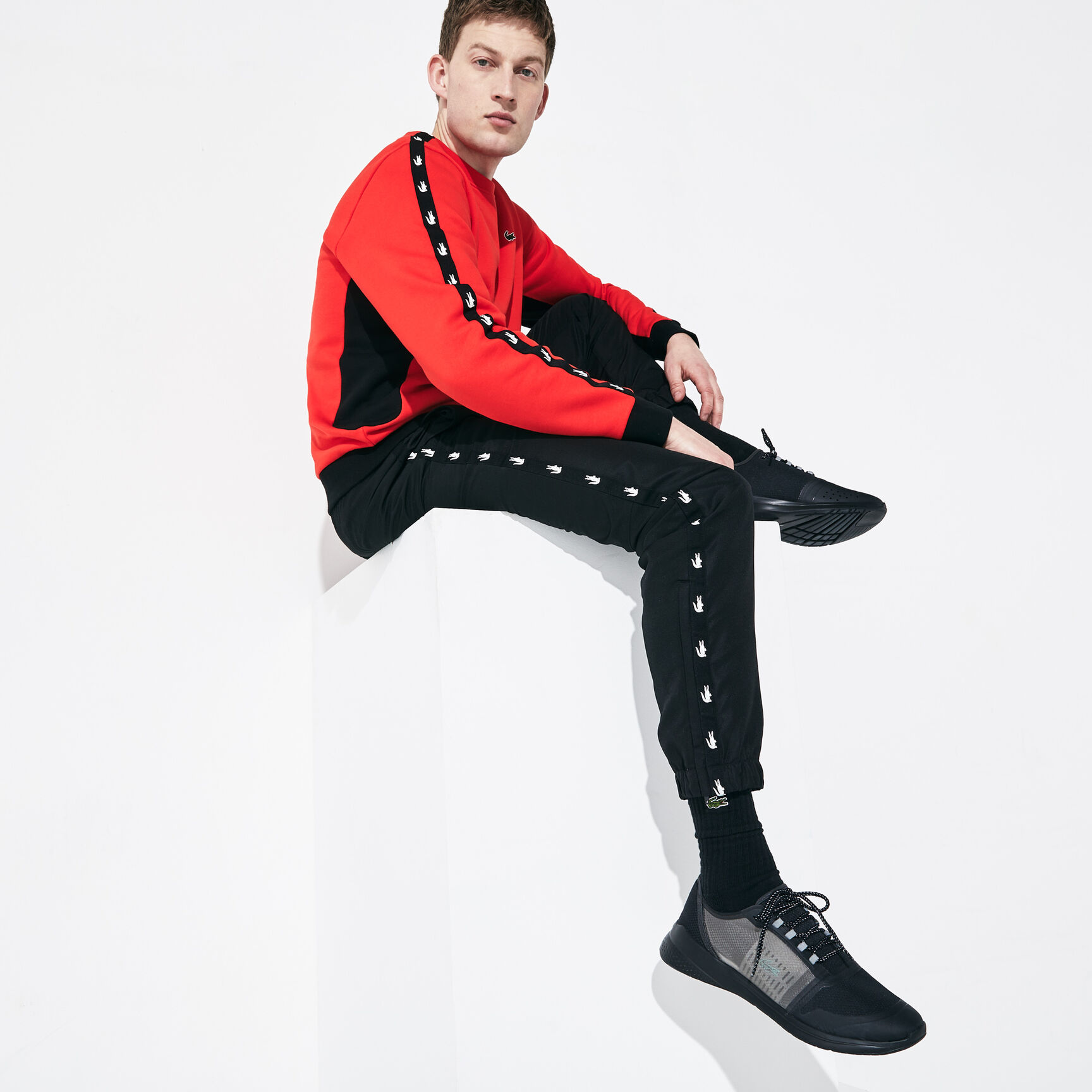 Men's LT Fit Textile and Synthetic Sneakers Men's LT Fit Textile and Synthetic Sneakers