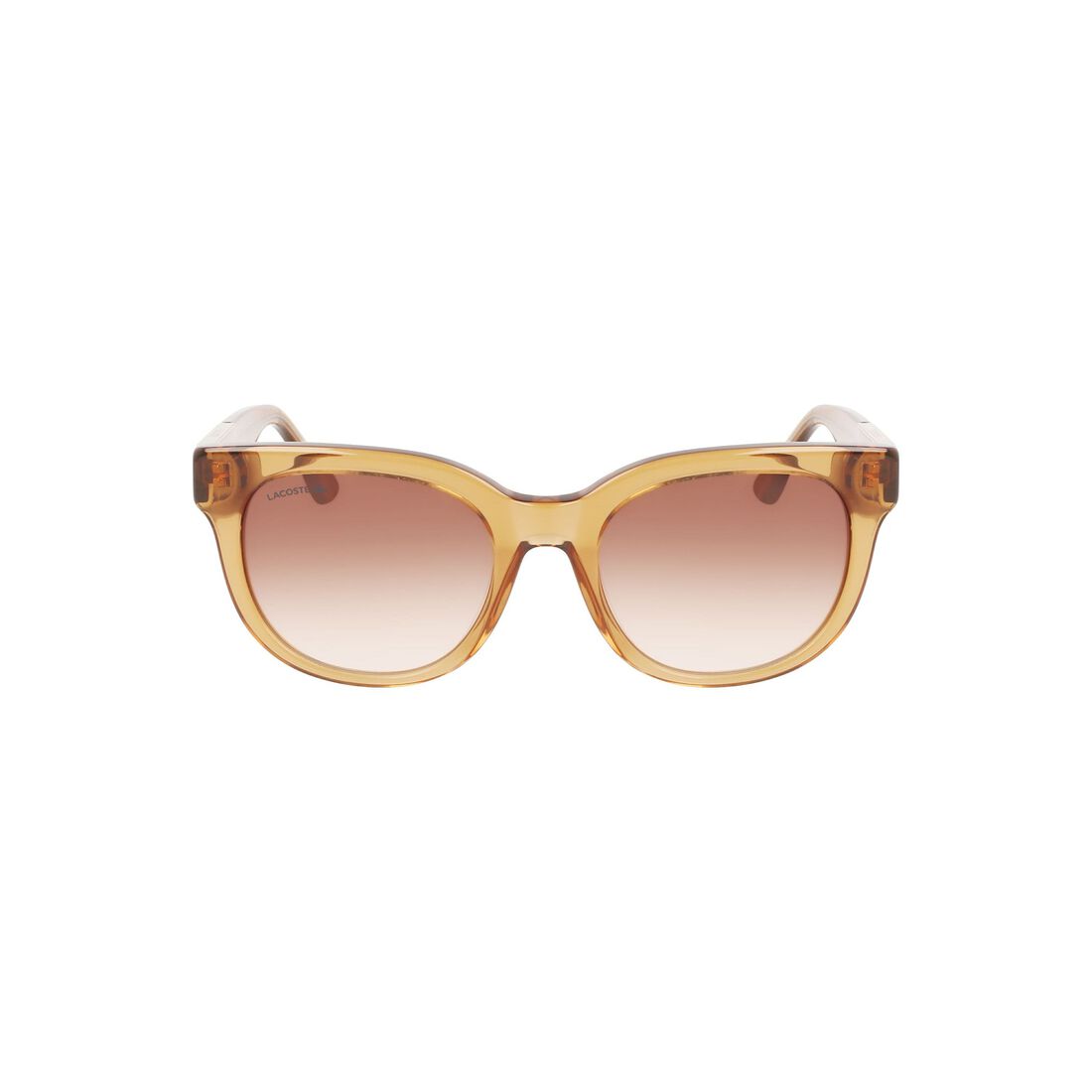 Women's Oval Acetate Croco Skin Sunglasses