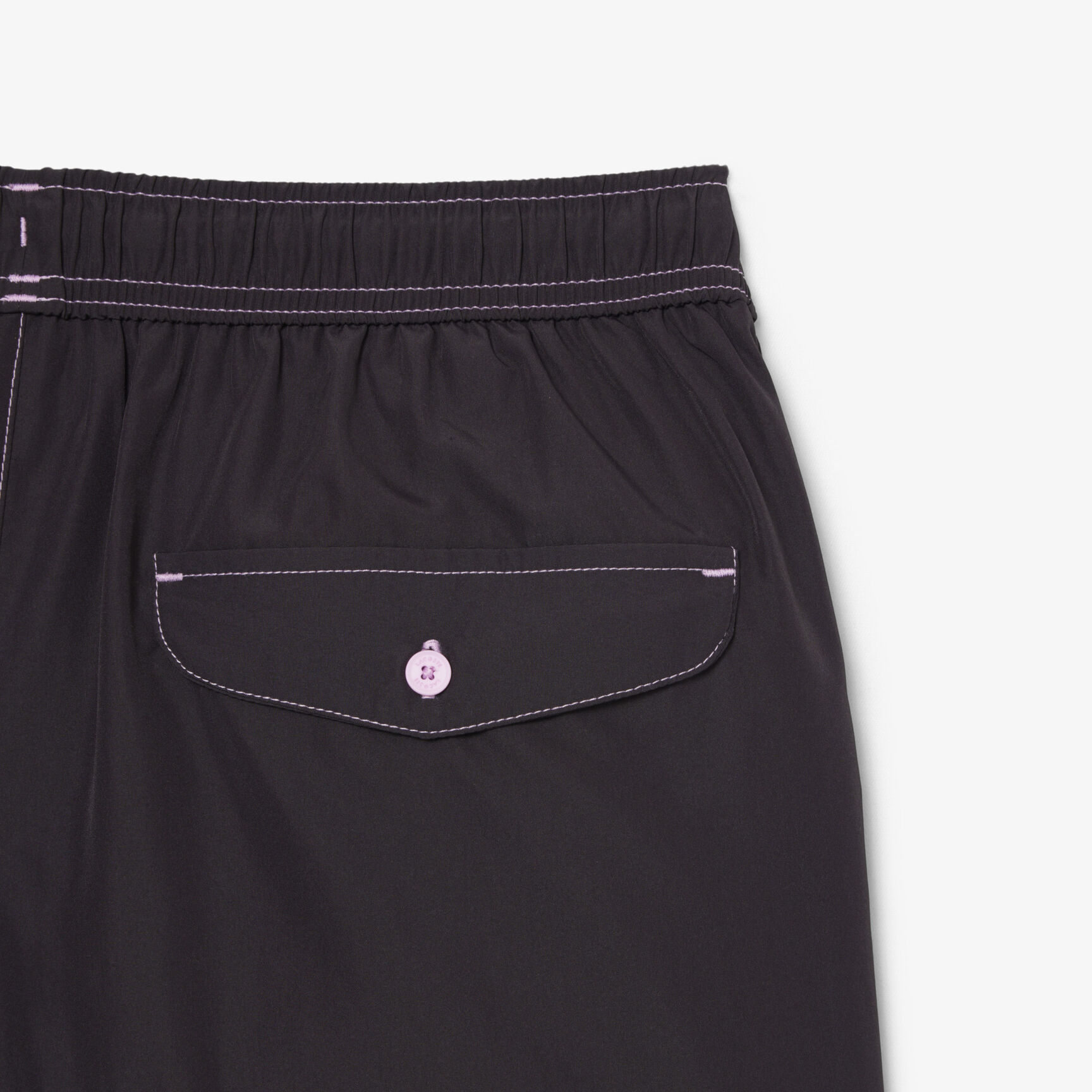 Mid Length Tennis Print Swim Trunks - MH1887-00-3LA