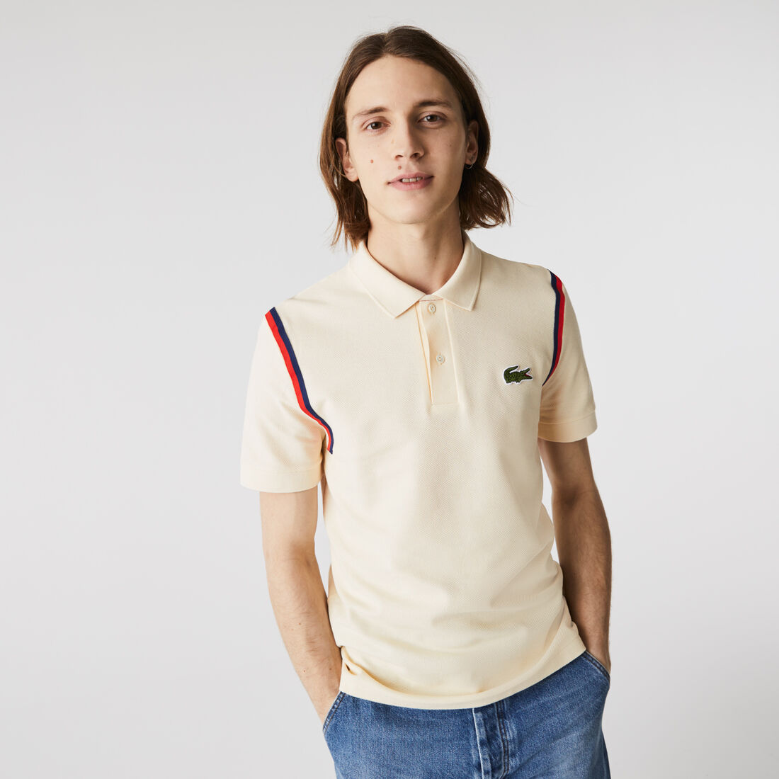 Men’s Lacoste Made In France Regular Fit Organic Cotton Polo Men’s Lacoste Made In France Regular Fit Organic Cotton Polo