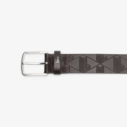 Monogram Leather Belt