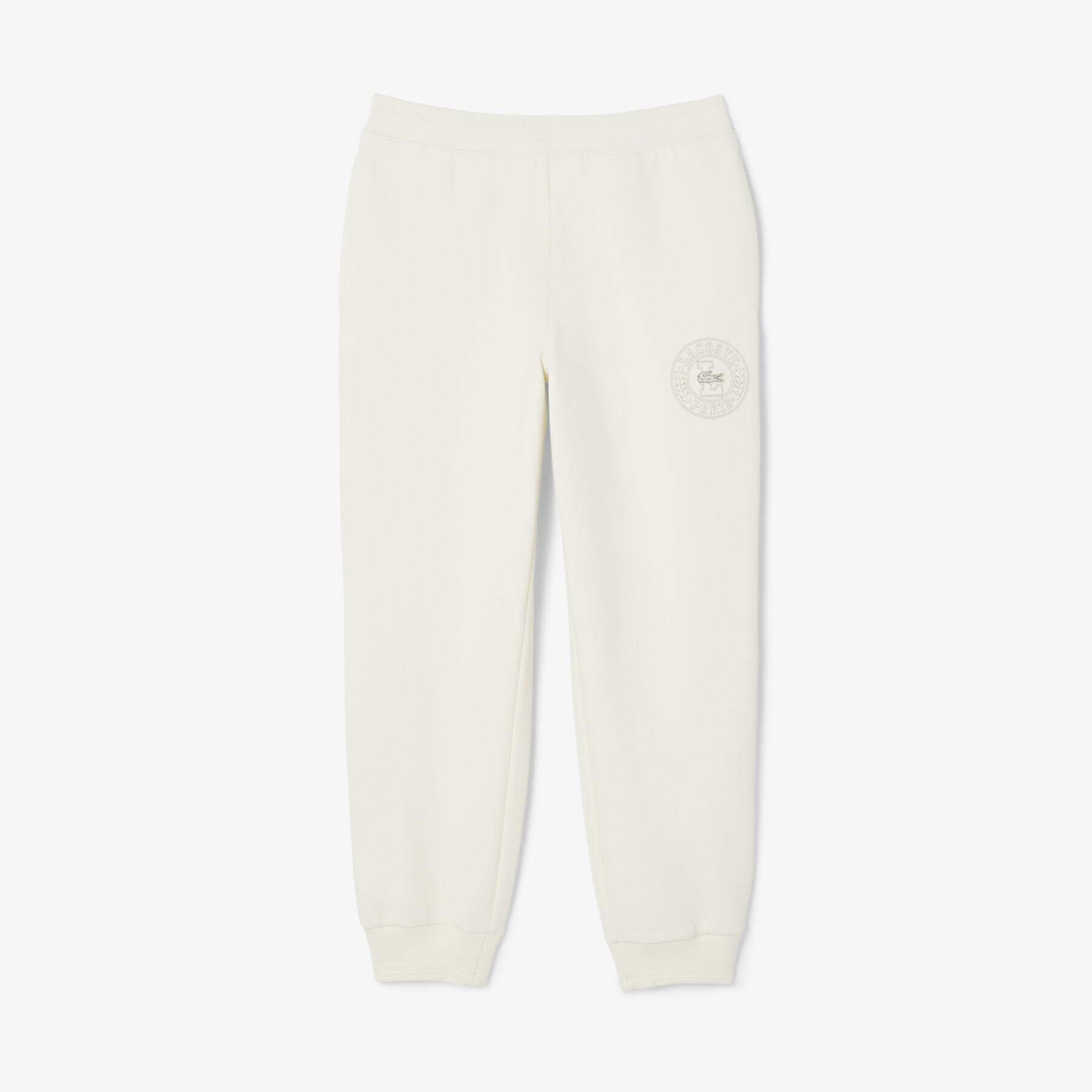 lacoste double face pique sweatpants