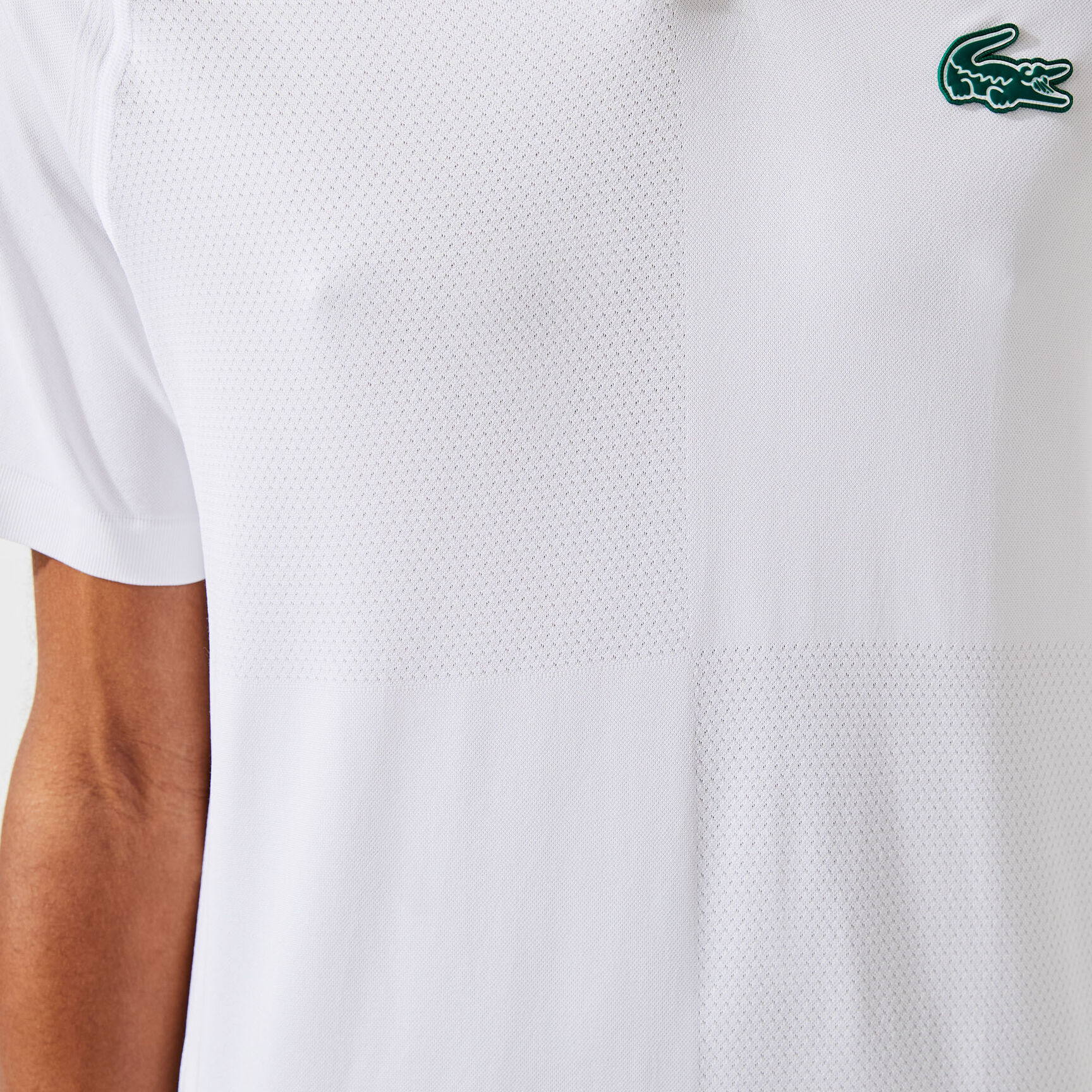 Men’s Lacoste SPORT Breathable Seamless Regular Fit Polo
