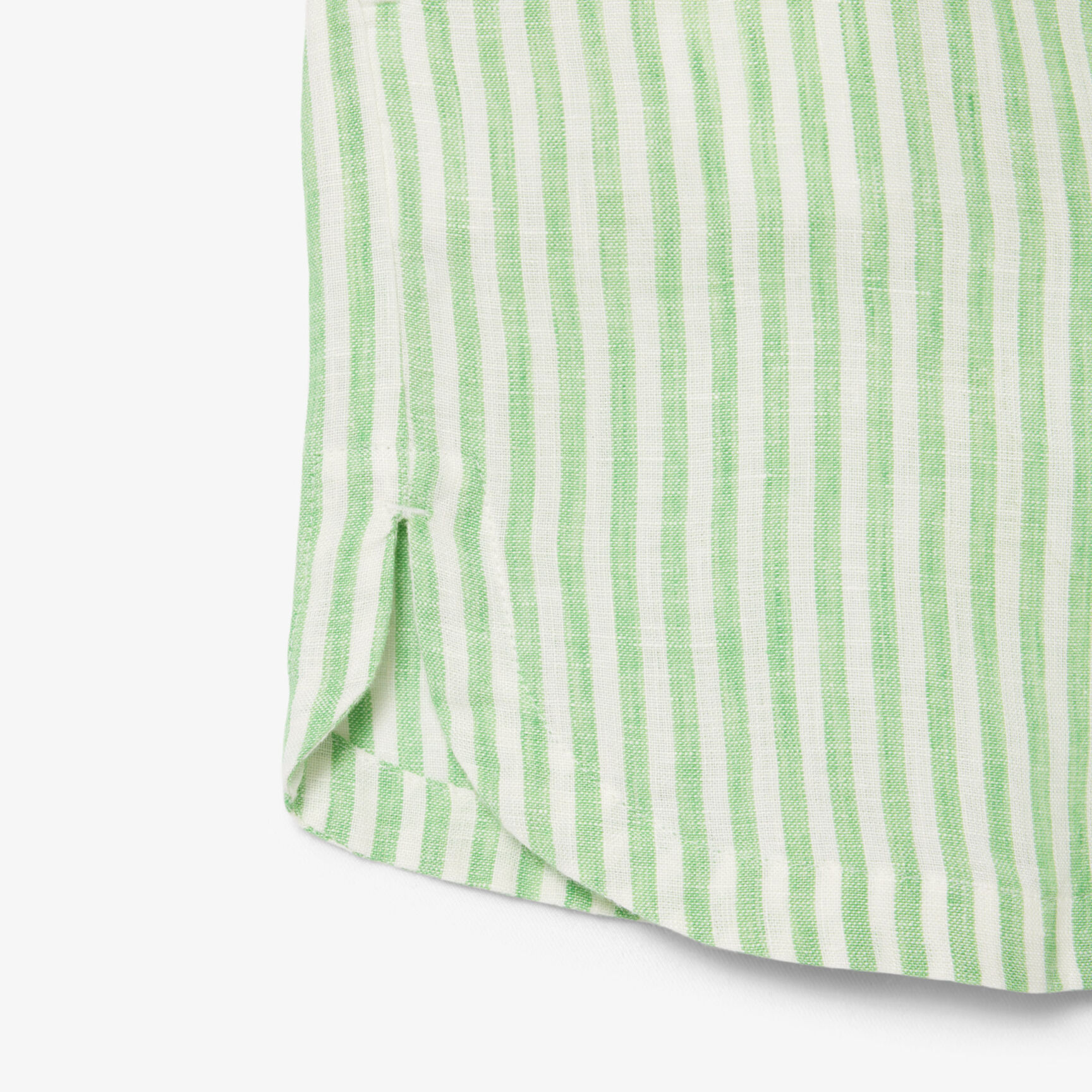 Loose Striped Linen Shorts - FF0226-00-IRB