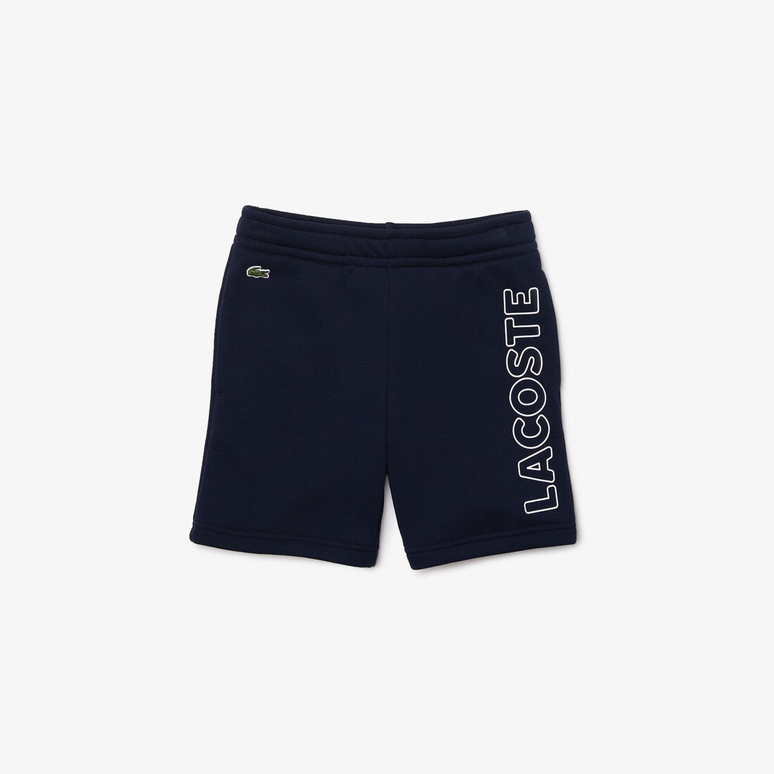 Boys’ Lacoste Lettered Fleece Shorts