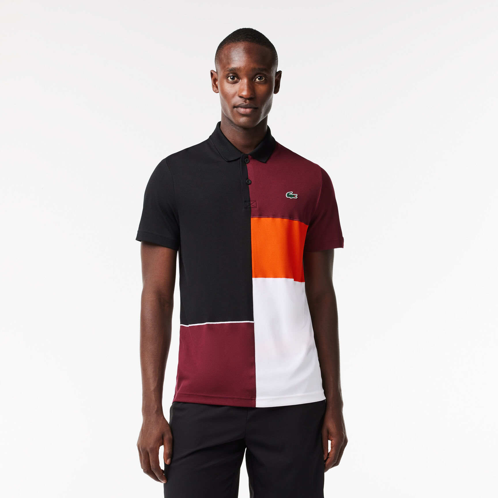 تي شيرت بولو للتنس منسوج من ألياف معاد تدويرها وبقصّة عادية Regular Fit Recycled Fiber Tennis Polo Shirt - DH1082-00-MIQ