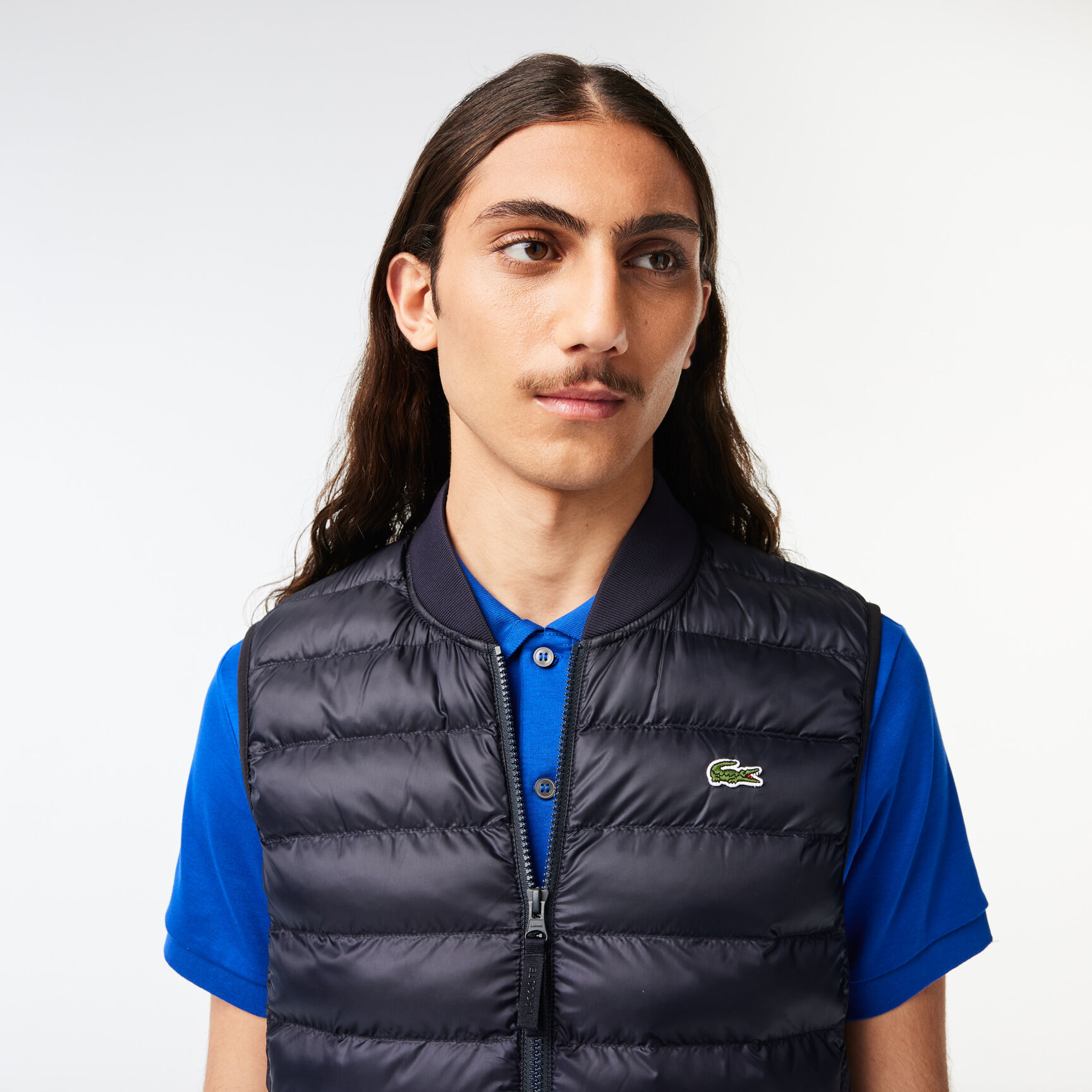 Men's Lacoste Padded Water-Repellent Vest Jacket Men's Lacoste Padded Water-Repellent Vest Jacket - BH0537-00-HDE
