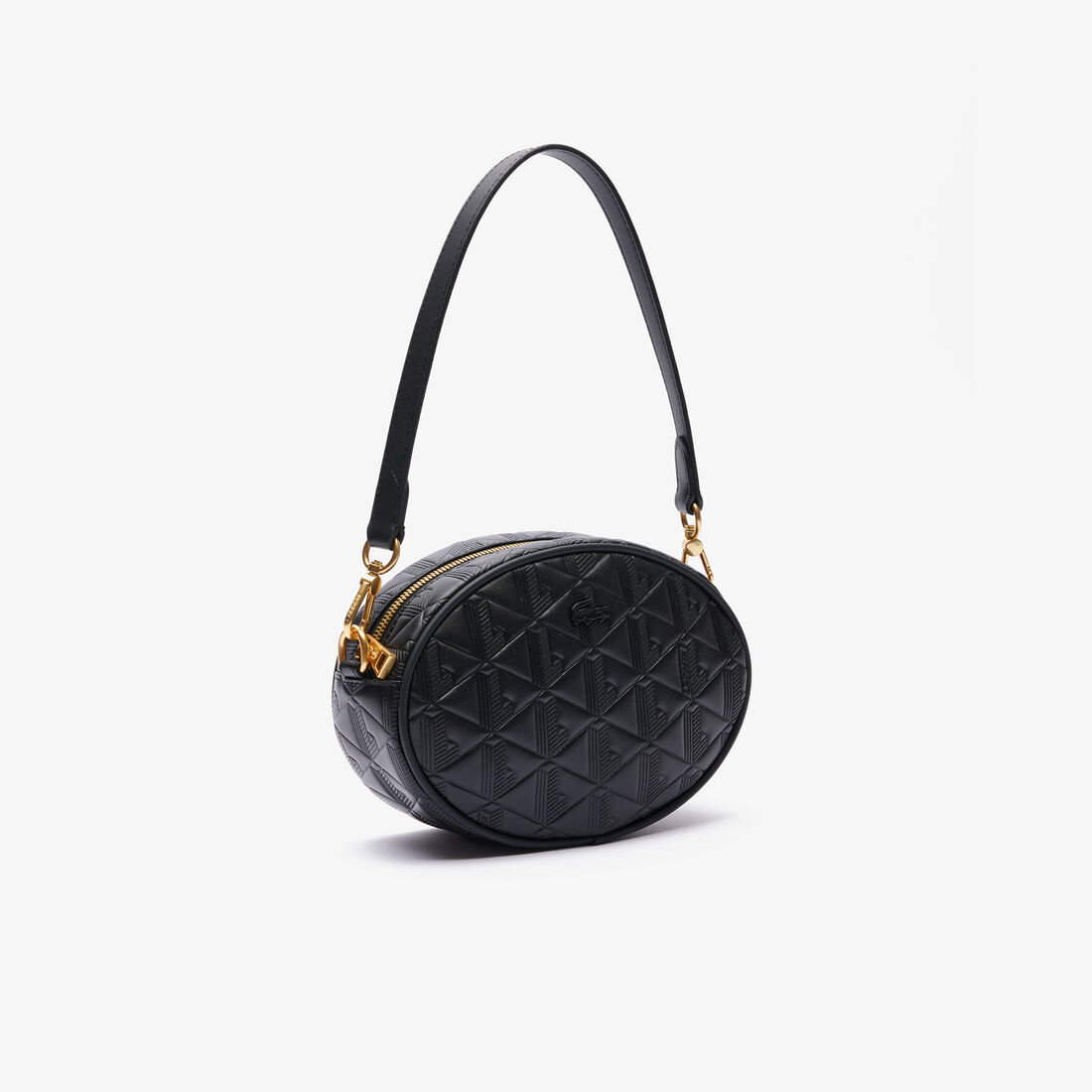 محفظة ماهيكي بحزام كتف جلدي بيضاوي Maheki Oval Leather Shoulder Strap Purse - NF4709MH-000