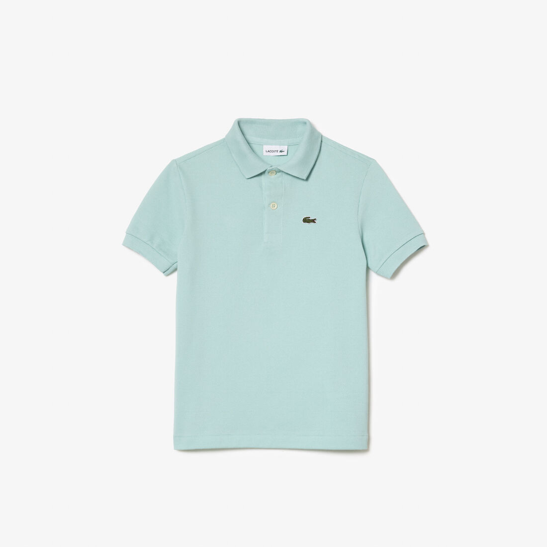 Kids' Lacoste Regular Fit Petit Pique Polo Shirt - PJ2909-00-LGF