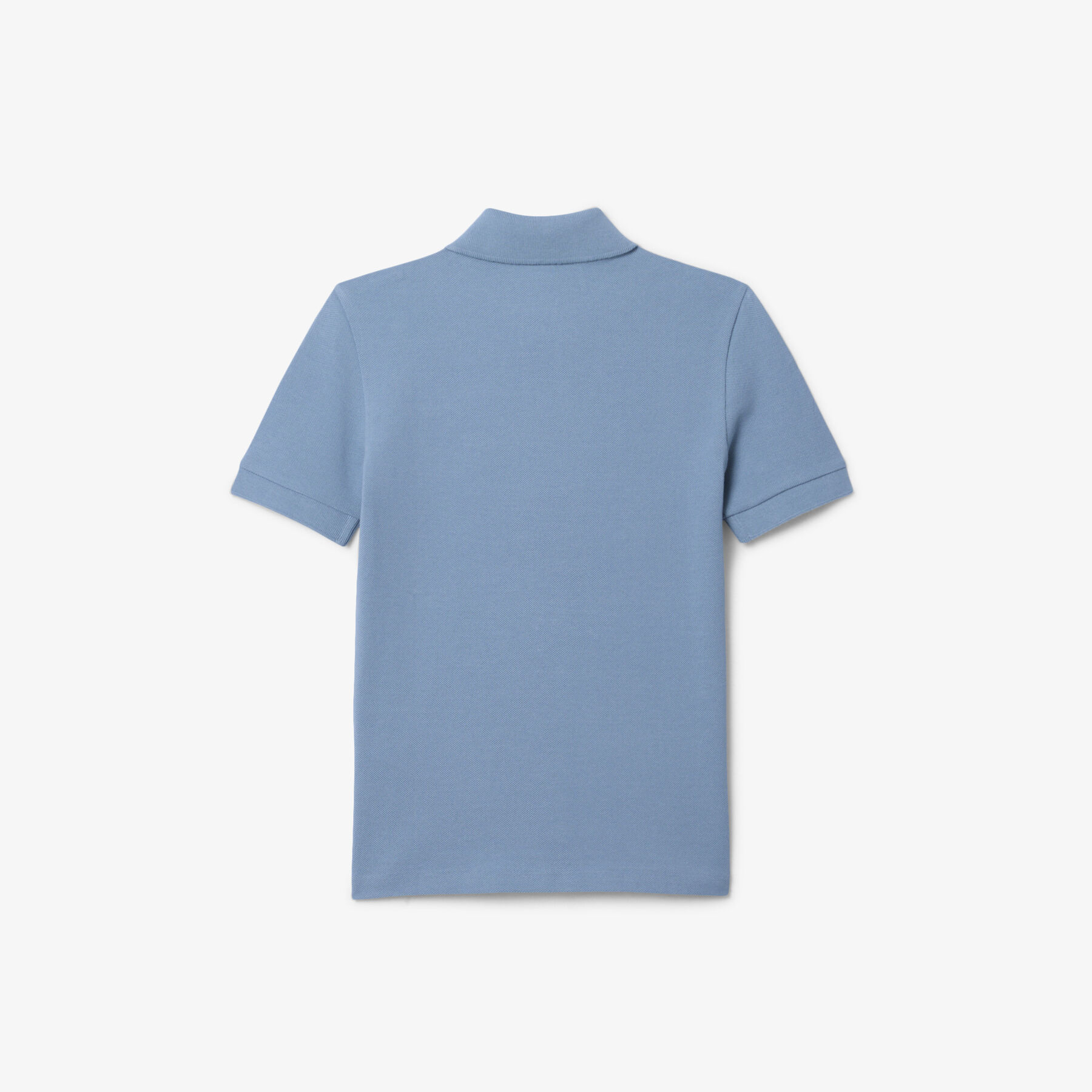 lacoste mini pique print polo shirt