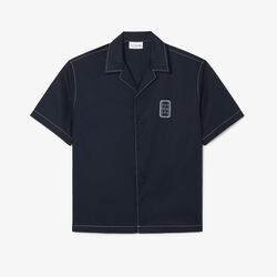Relaxed Fit Short Sleeved Cotton Shirt