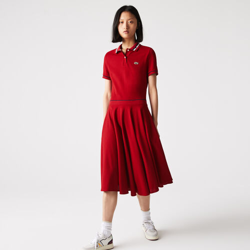 Women's Made In France Organic Cotton Petit Piqué Polo Dress
