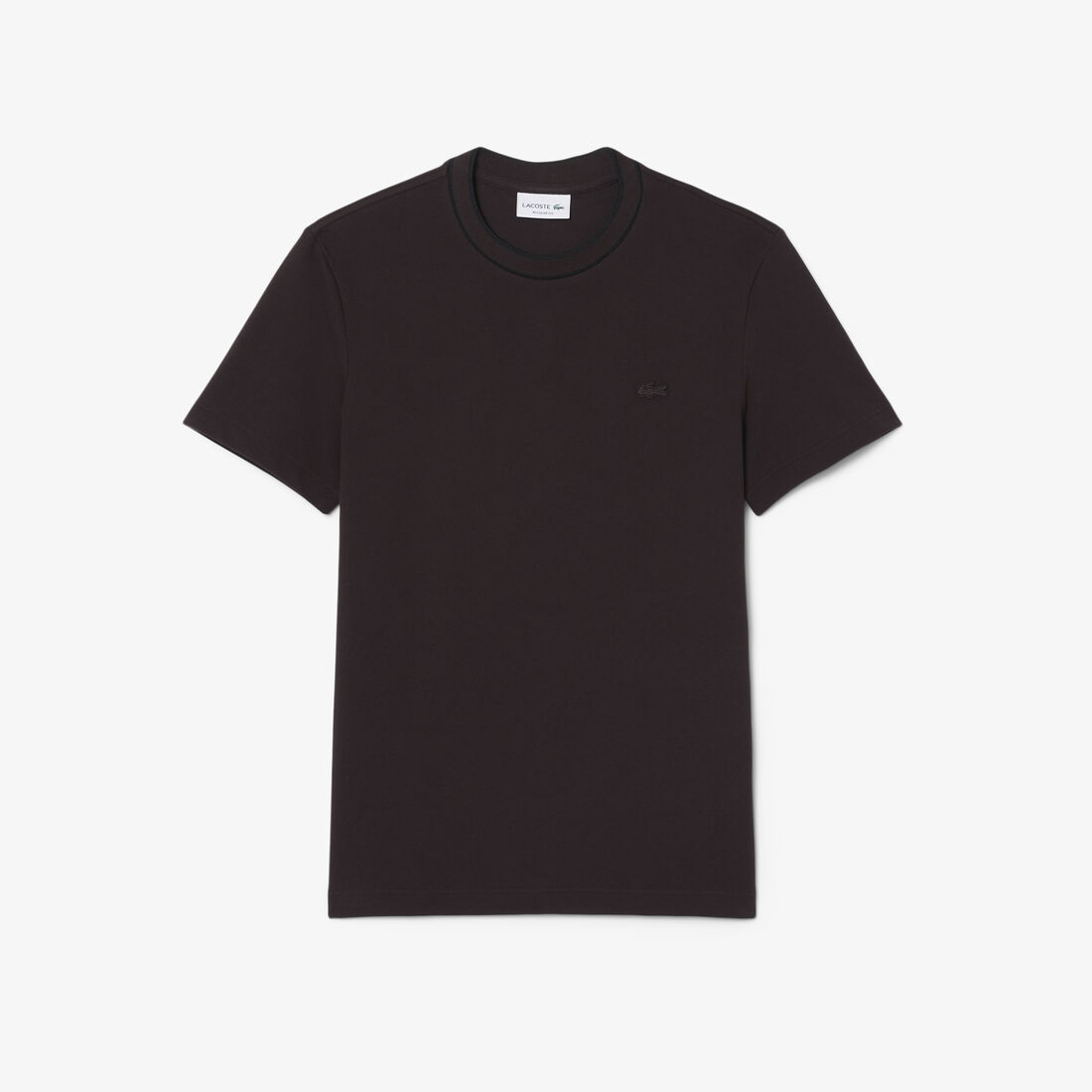Stretch Pique Stripe Collar T-shirt Stretch Pique Stripe Collar T-shirt - TH8174-00-3LA