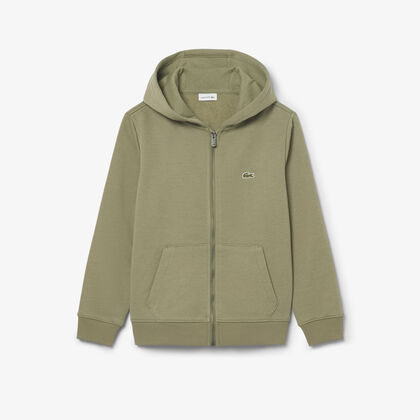 Unisex Brushed Fleece Zipped Sweatshirt