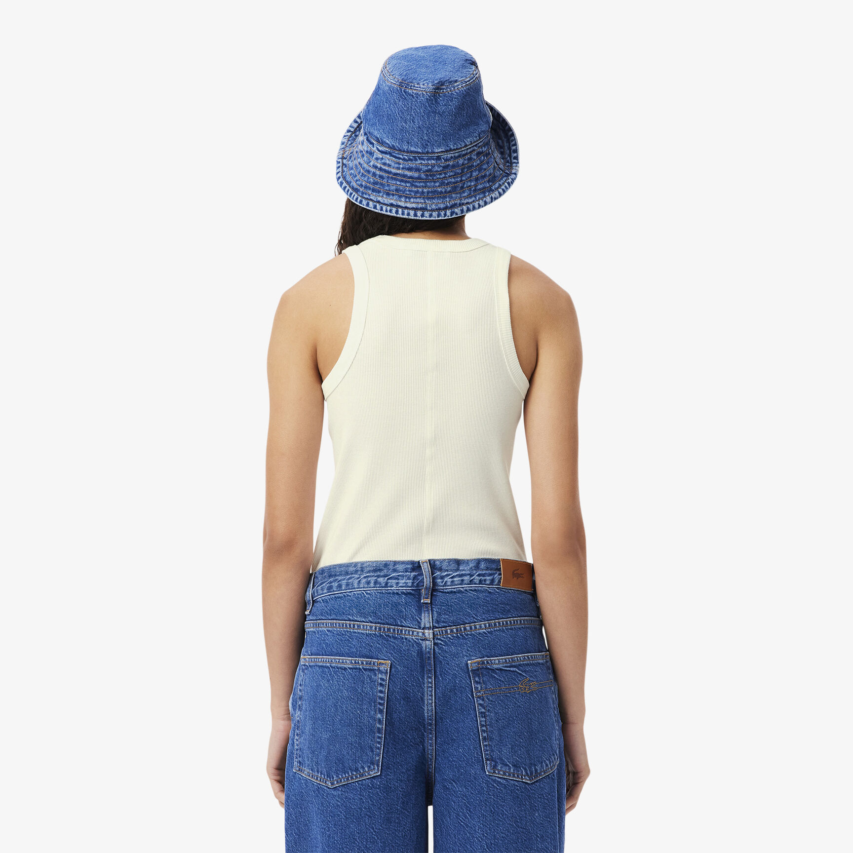 قميص داخلي قطني بقصة ضيقة Slim Fit Cotton Tank Top - TF5388-00-70V