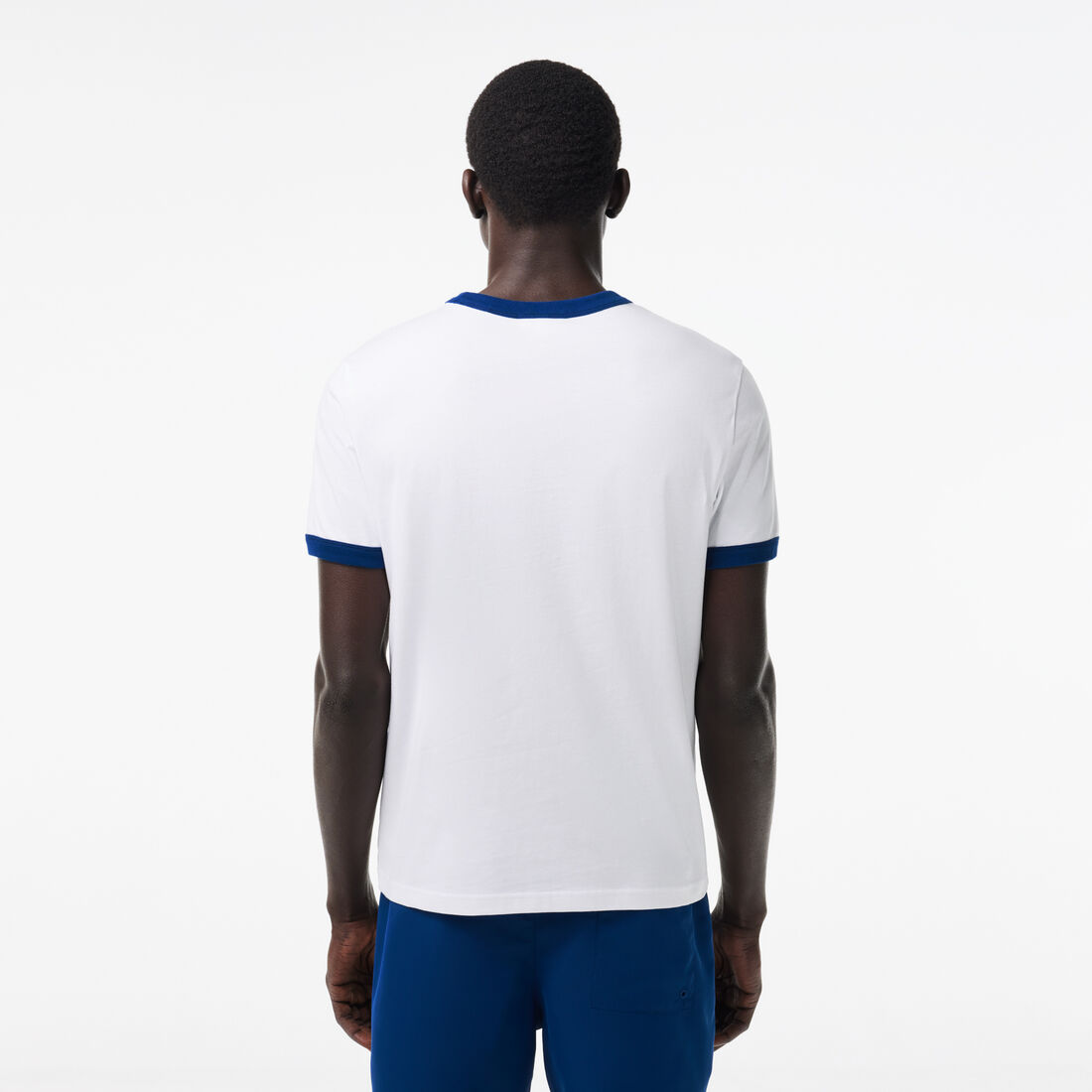 Lacoste Print Contrast Accent T-shirt Lacoste Print Contrast Accent T-shirt - TH7531-00-F2F
