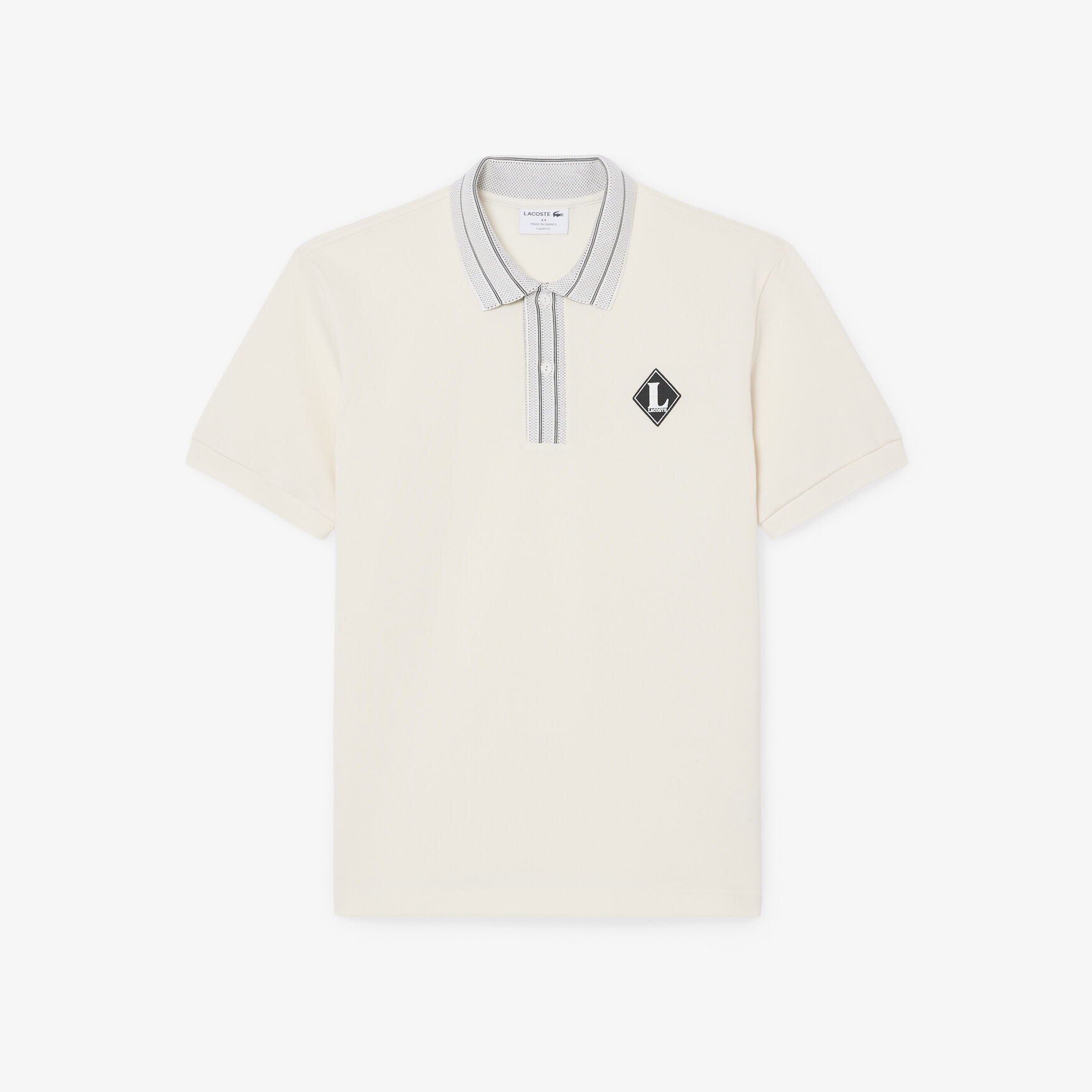 French Made Classic Fit Badge Polo Shirt - PH0719-00-XFJ