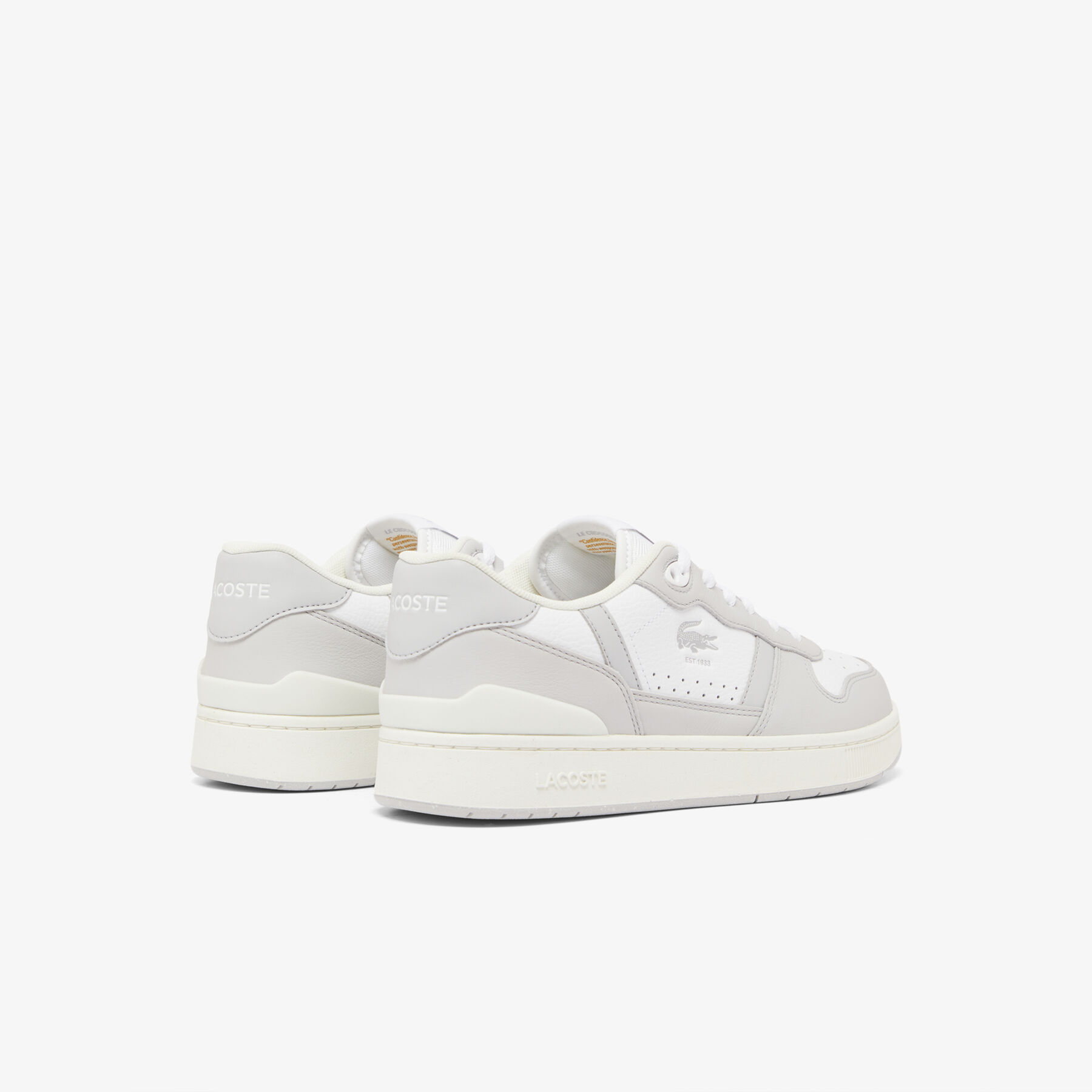 lacoste men s t clip set trainers