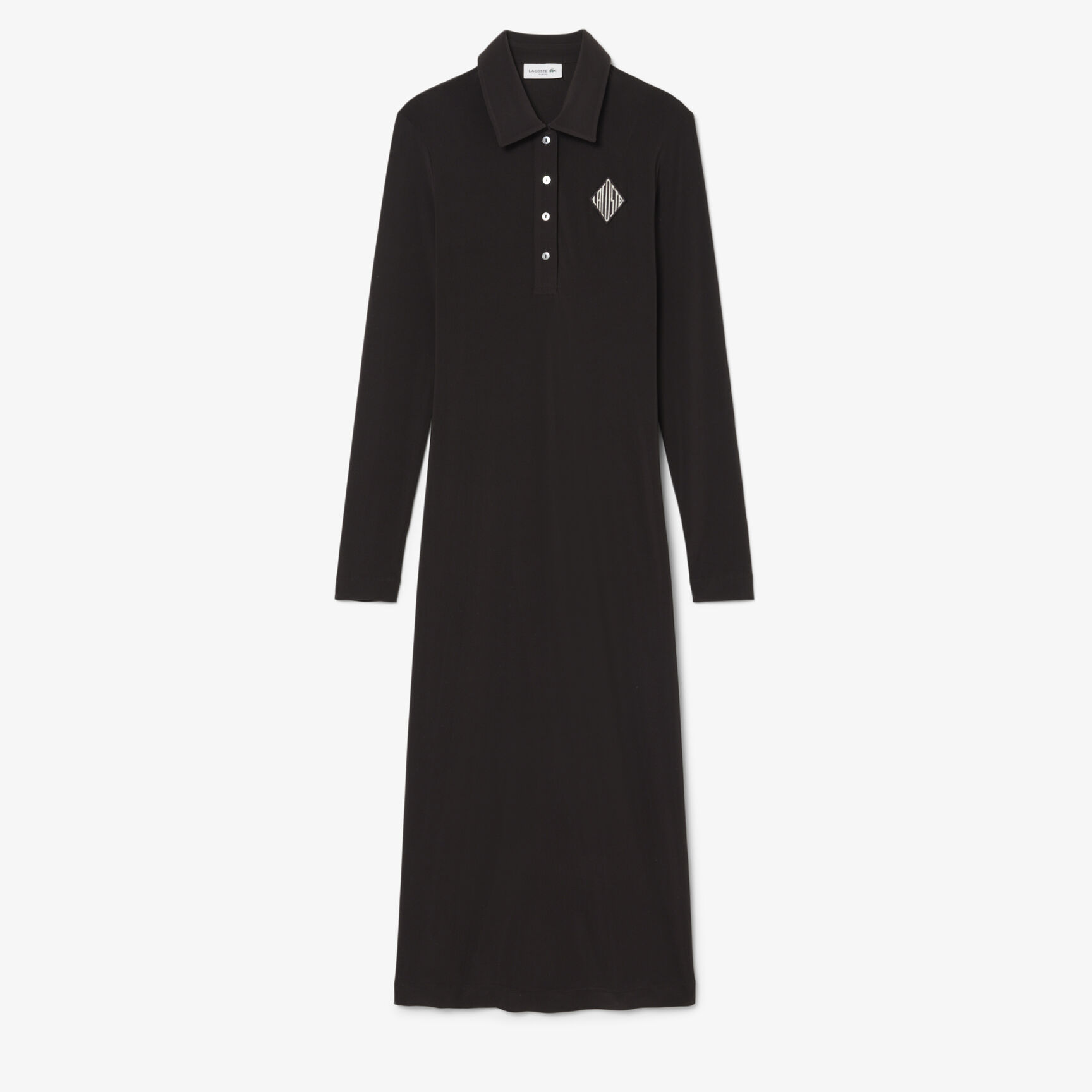 Embroidered Badge Slim Fit Polo Dress - EF9784-00-3LA