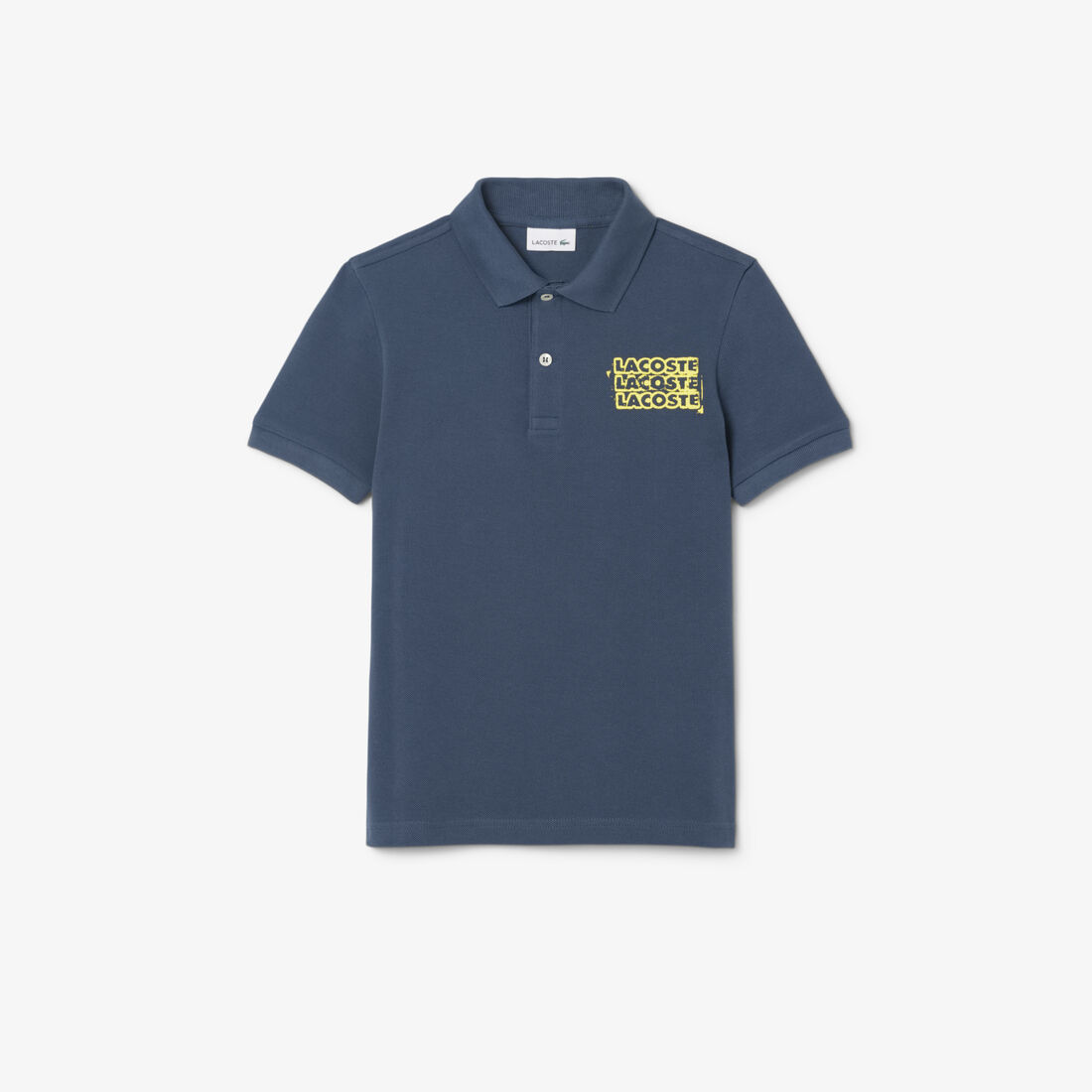 Print Petit Pique Polo Shirt - PJ8463-00-C7Z