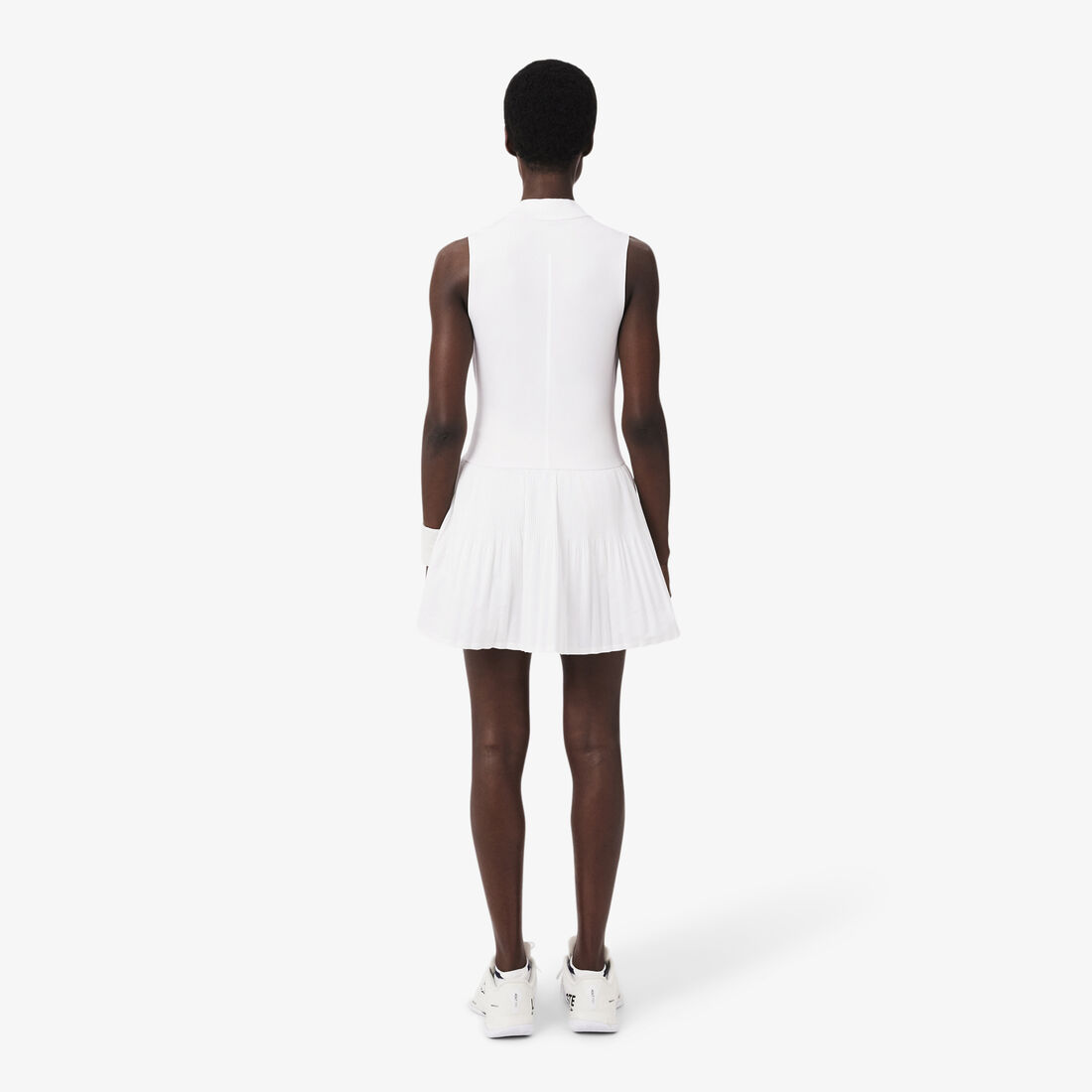 Ultra Dry Stretch Tennis Dress with Liner lacoste ultra dry stretch tennis dress with liner