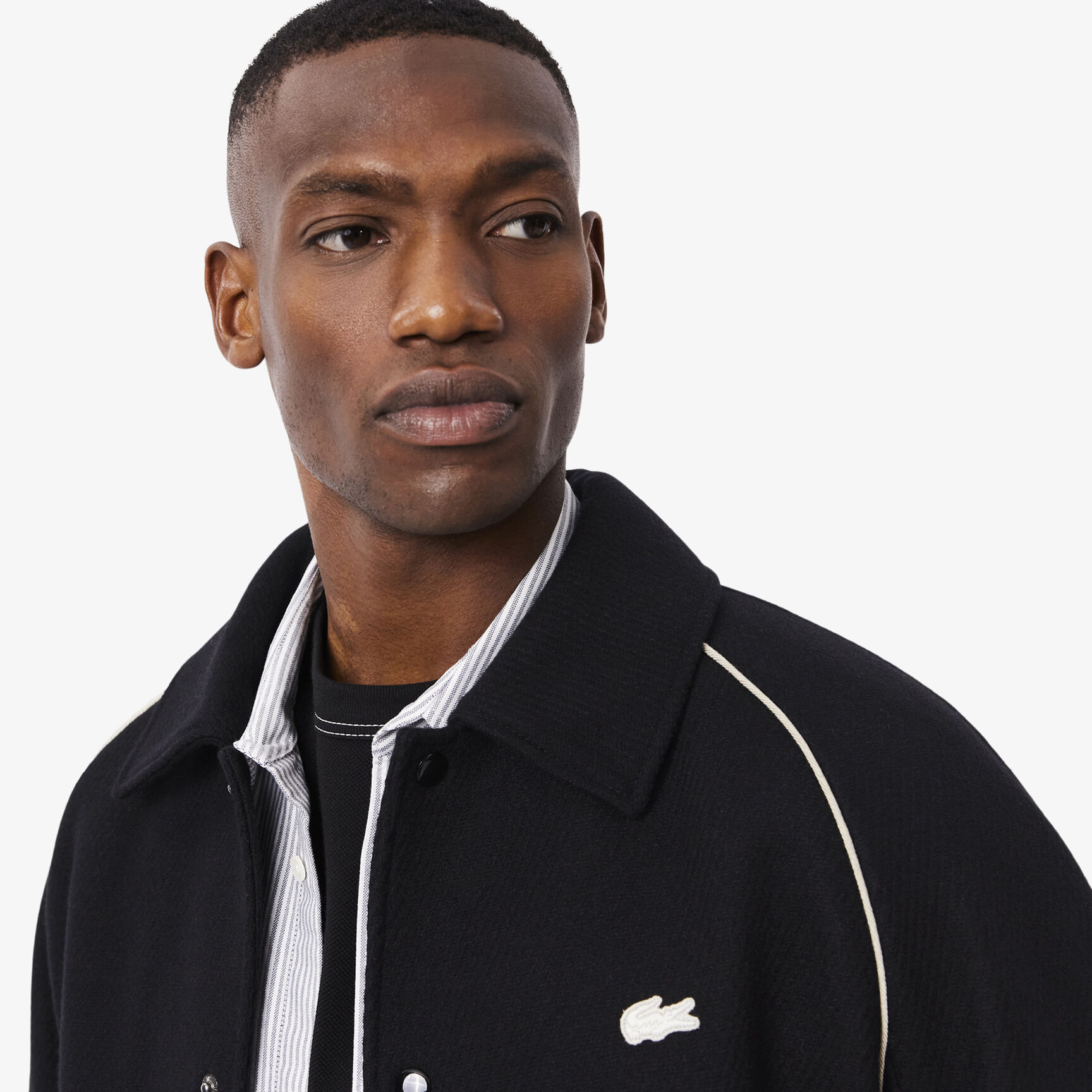 Badge Accent Wool Varsity Jacket - BH5841-00-031