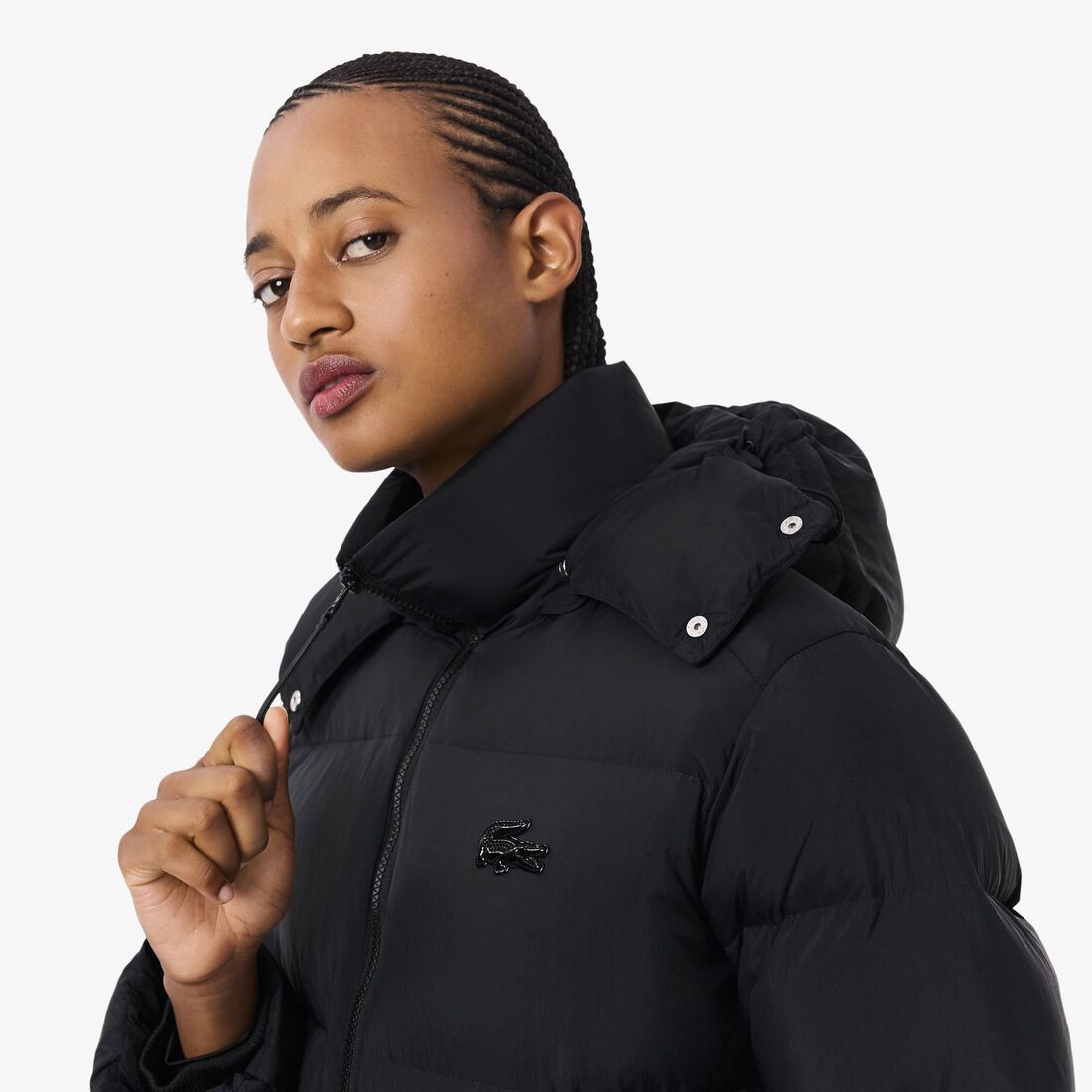 Relaxed Fit Hooded Down Jacket Relaxed Fit Hooded Down Jacket - BF3262-00-031