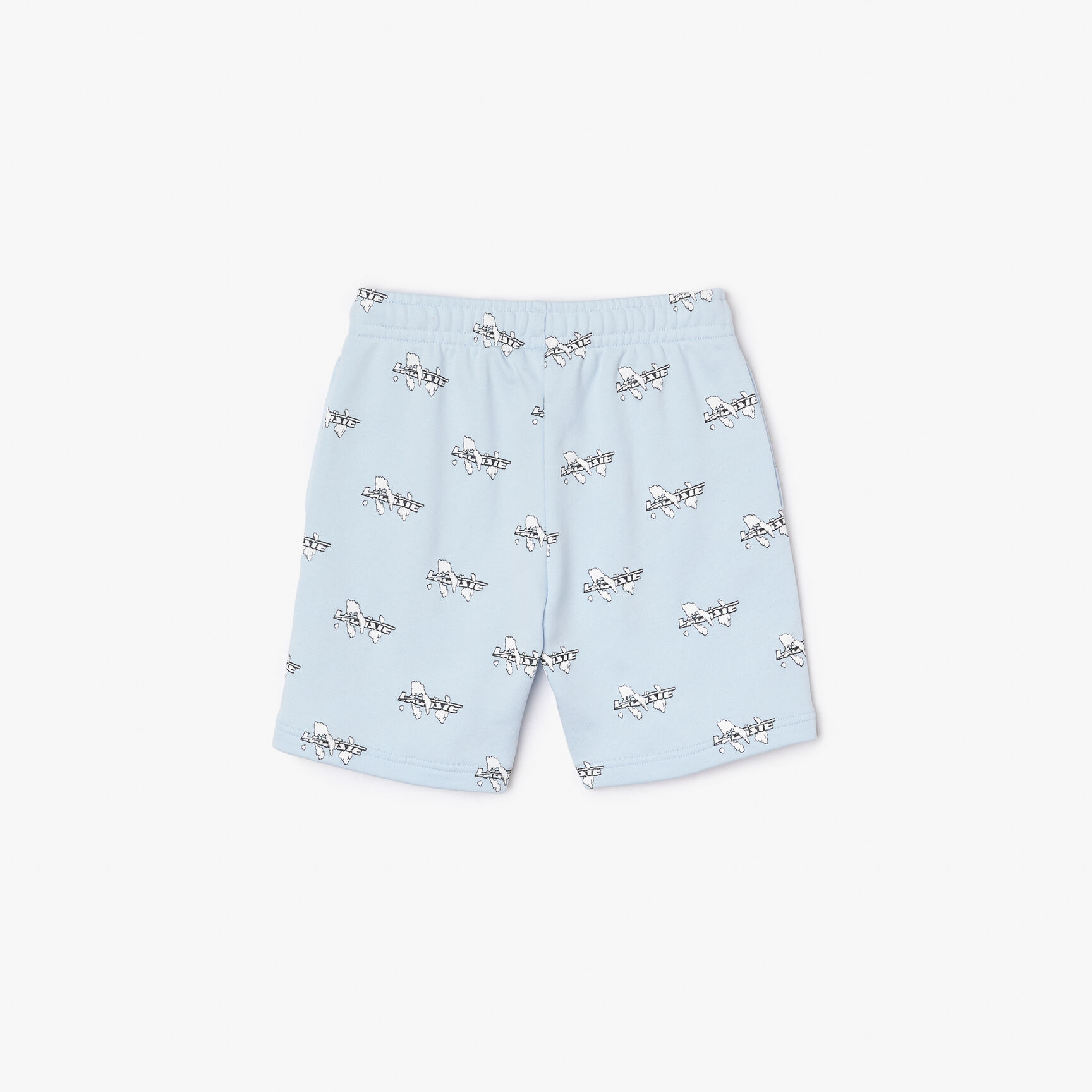 شورت لاكوست فلانيل قطن عضوي مزين بنقشة للأولاد شورت لاكوست فلانيل قطن عضوي مزين بنقشة للأولاد