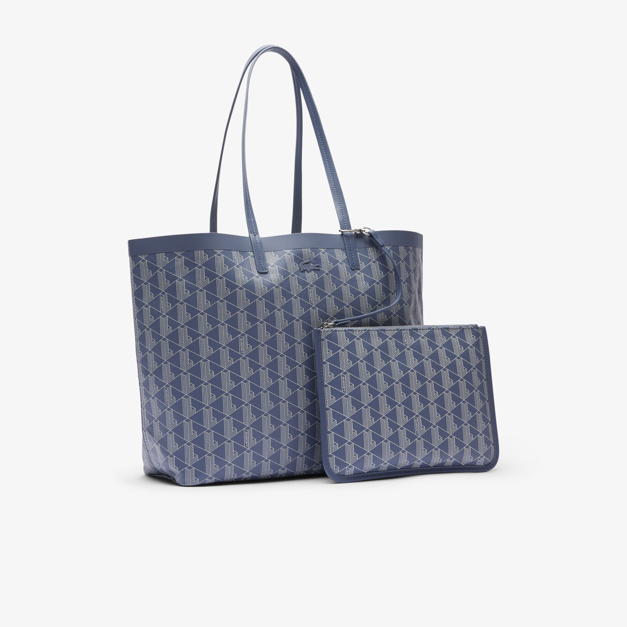 Zely Tote with Removable Pouch, Blue | LACOSTE UAE