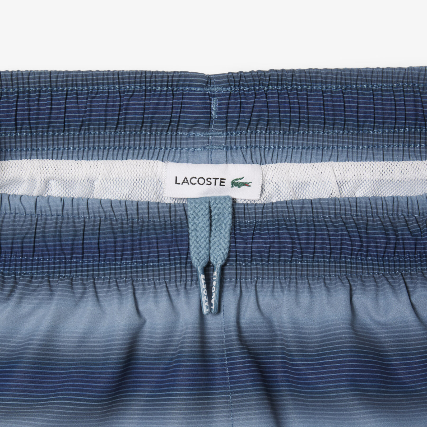 شورت سباحة مخطط من التفتا Striped Taffeta Swim Trunks - MJ8467-00-GAI
