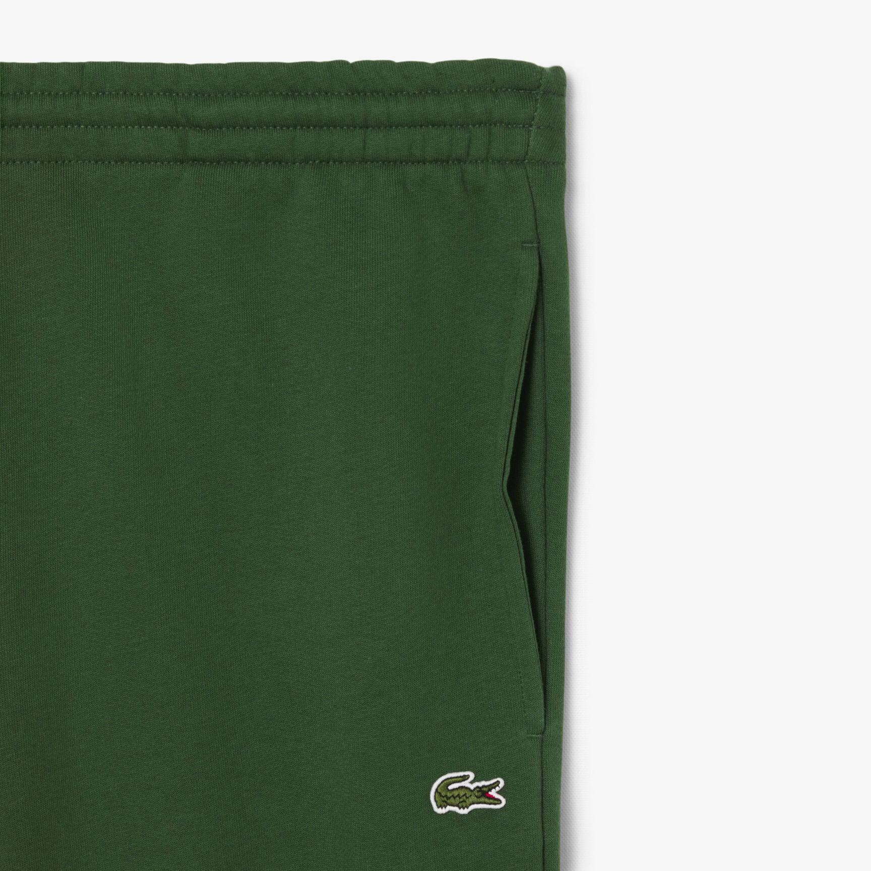 بنطال رياضي لاكوست صوف ناعم مقسم بألوان للرجال Men's Lacoste Brushed Fleece Jogger Trackpants - XH9610-00-132